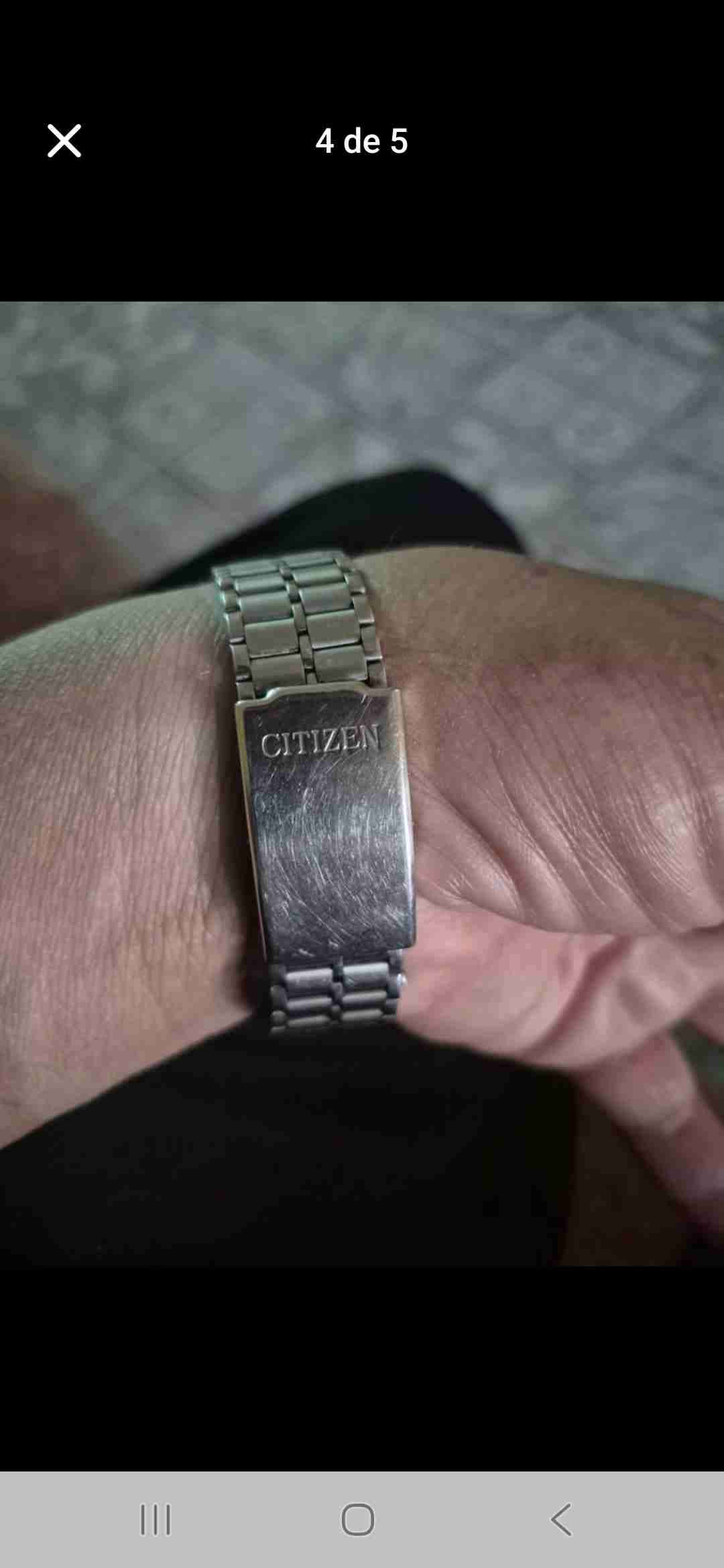 Reloj automático Citizen plateado - miniatura 5