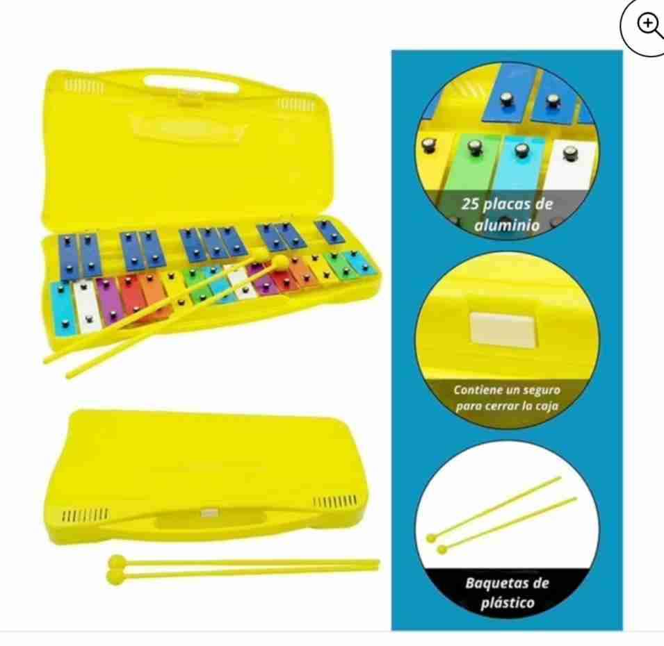 Xilófono colorido 25 notas