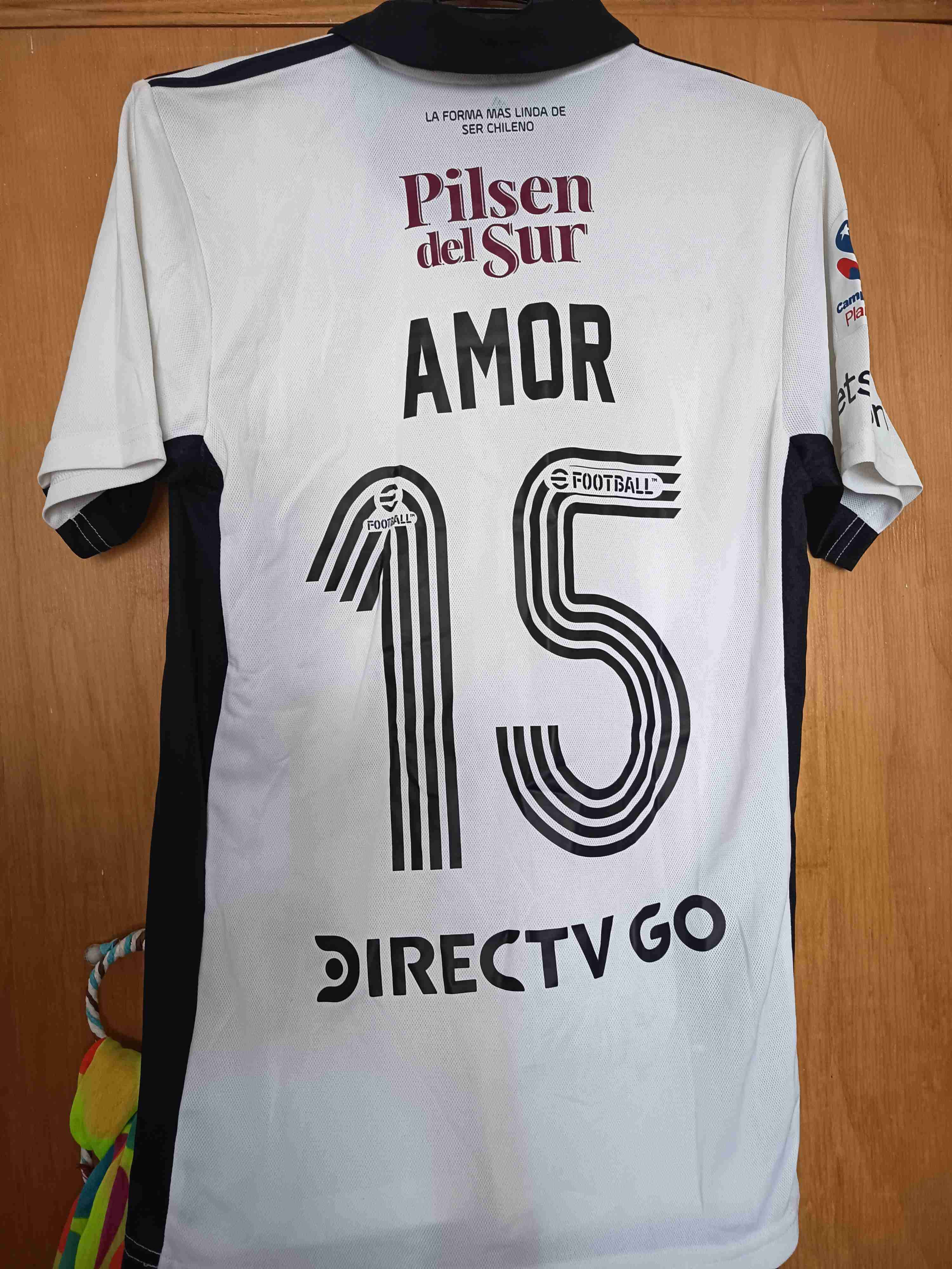 Camiseta firmada Colo-Colo blanca - miniatura 2