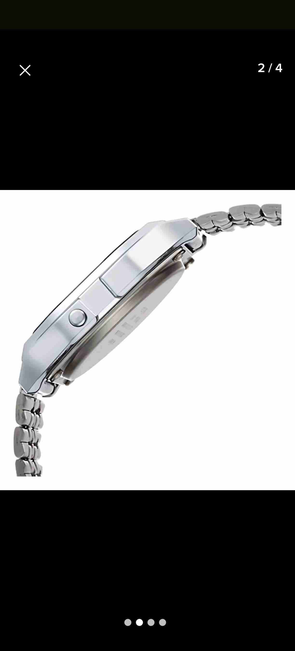 Reloj digital Casio plateado - miniatura 4