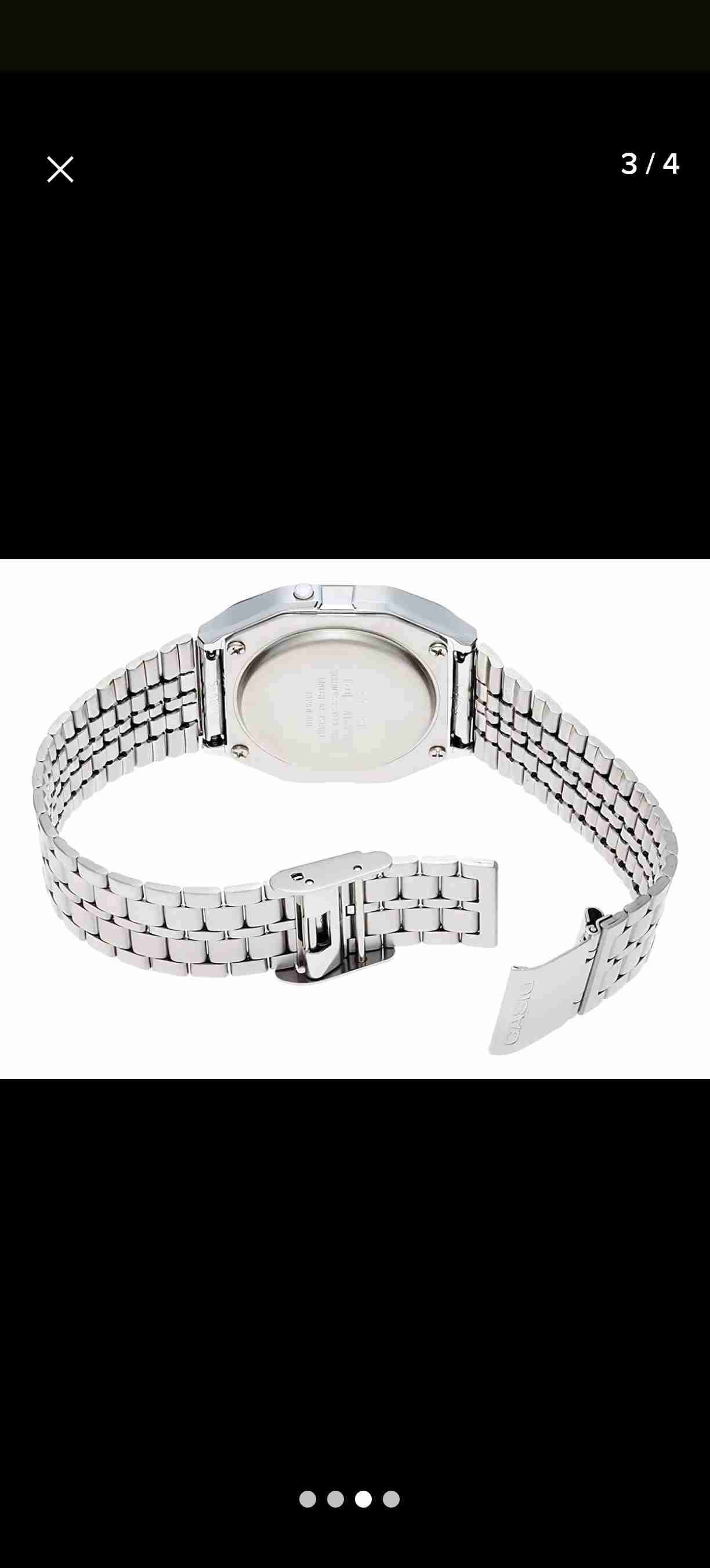 Reloj digital Casio plateado - miniatura 5