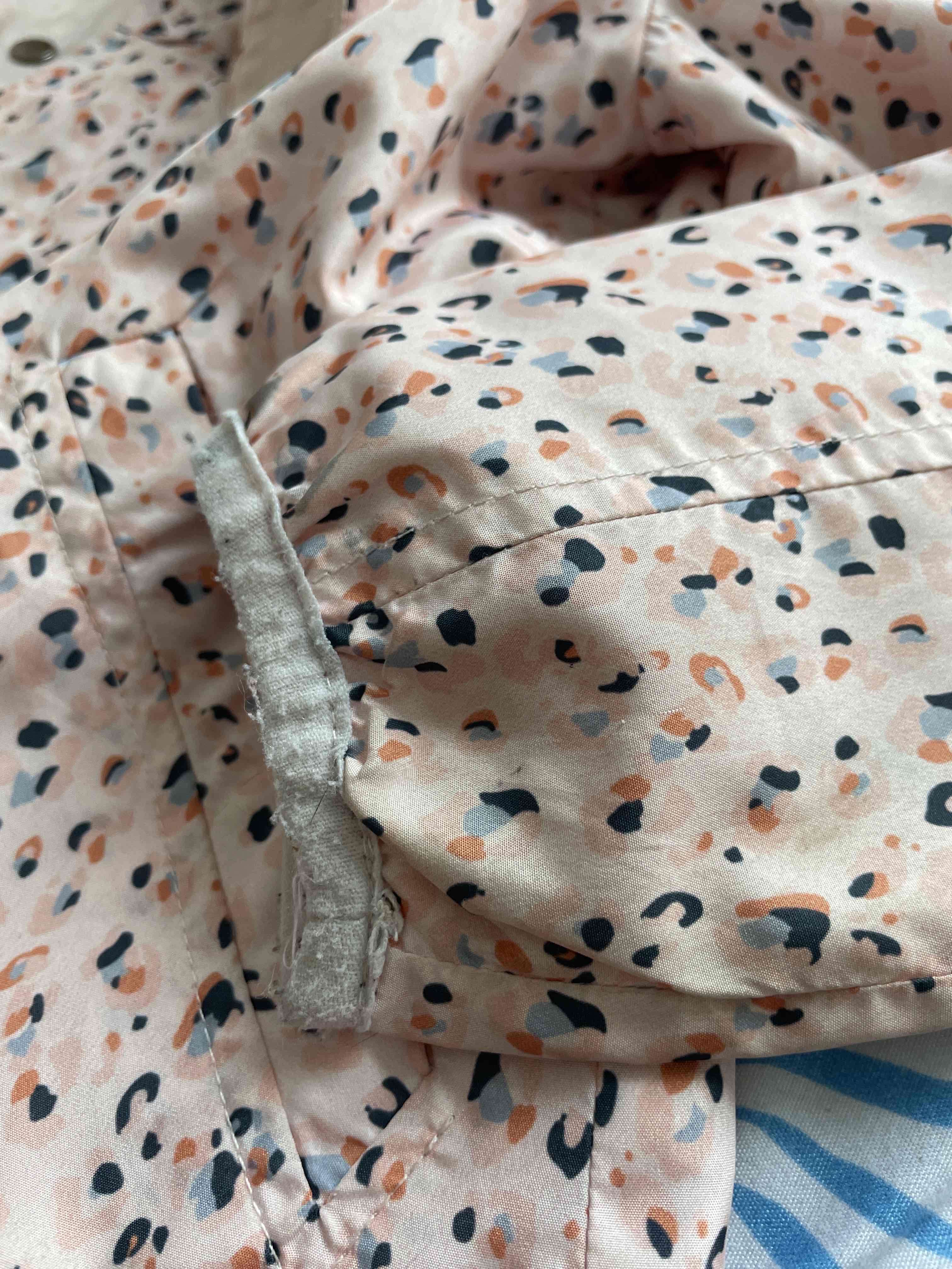 Corta Viento infantil rosa estampada - miniatura 3