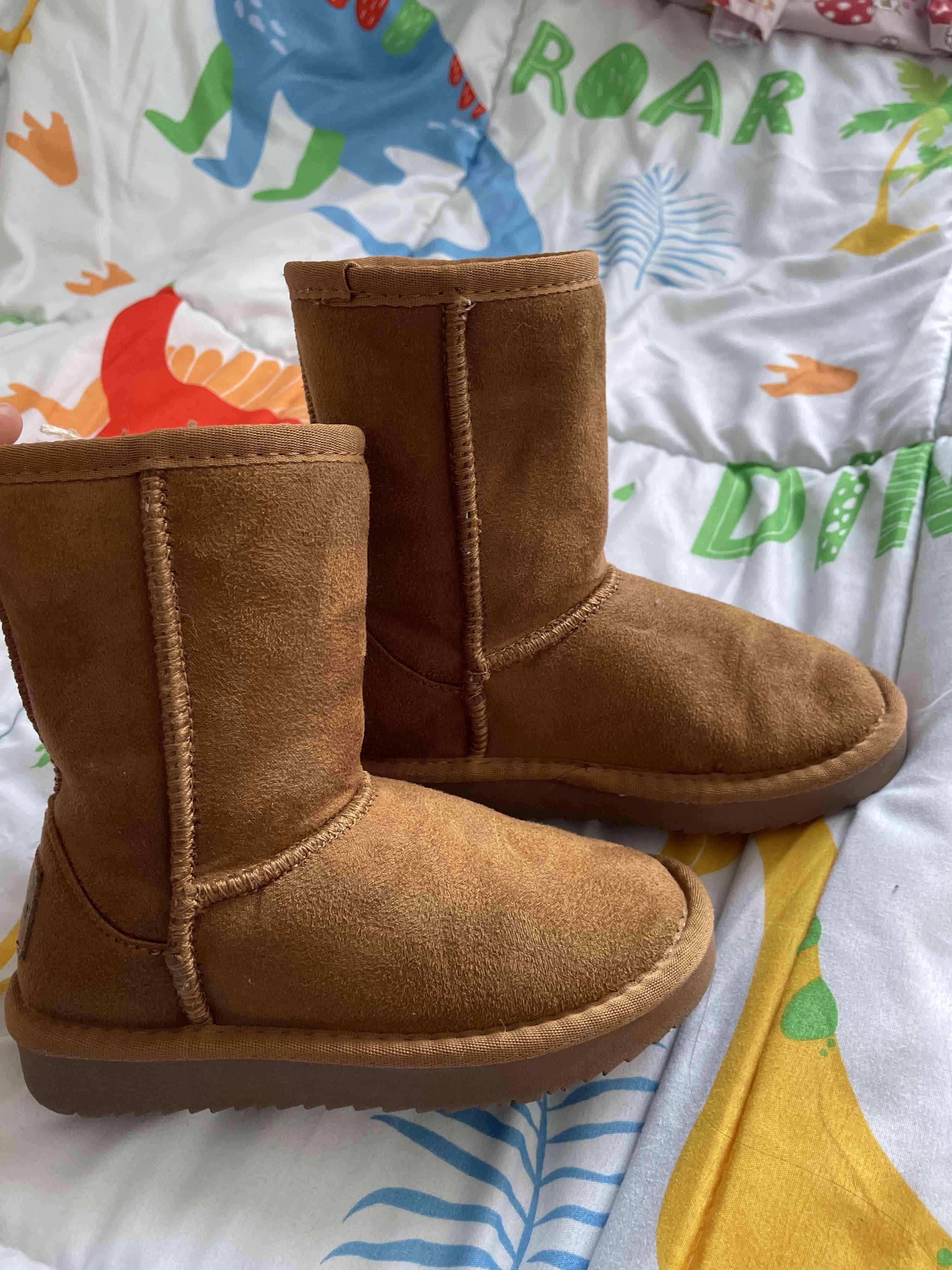 Botas marrones de gamuza