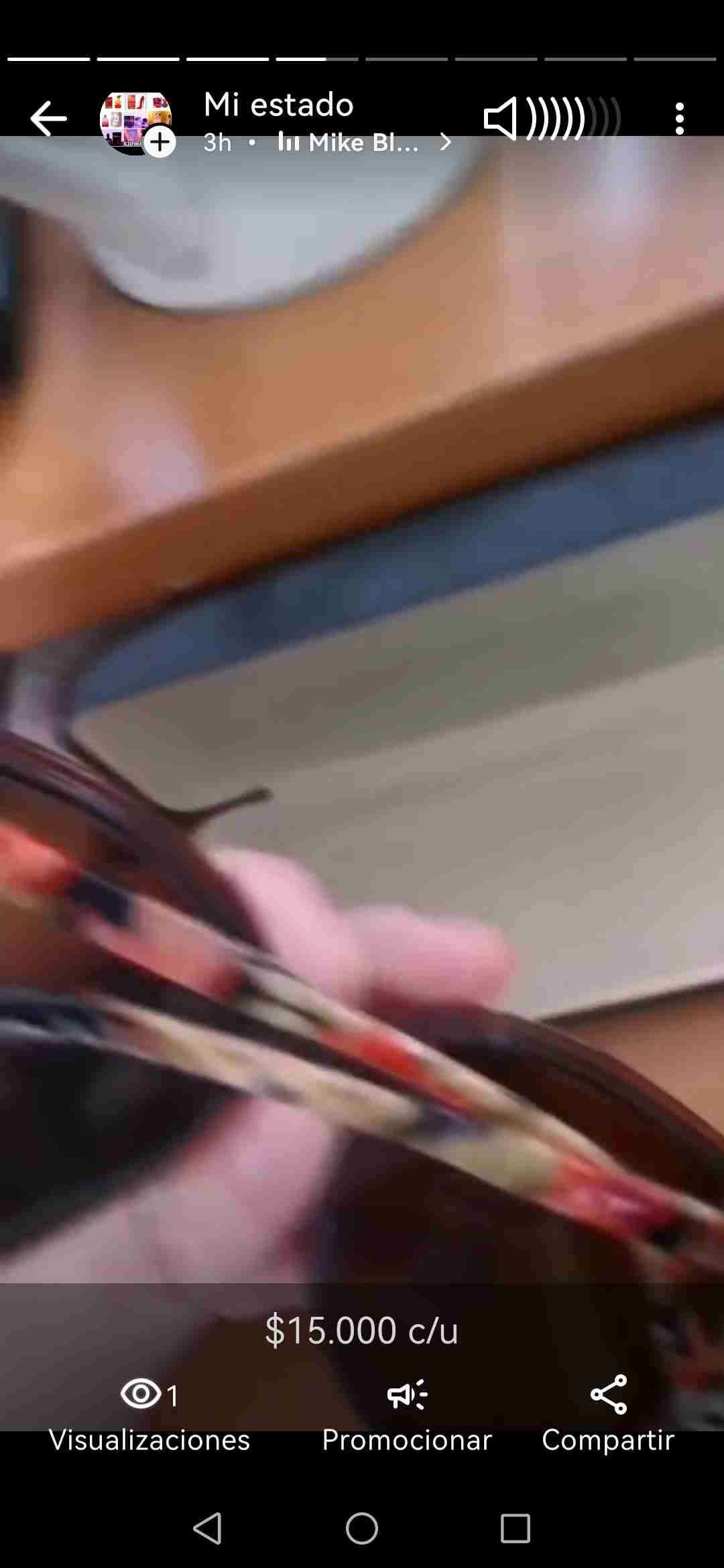 Estuche Carolina Herrera negro - miniatura 4