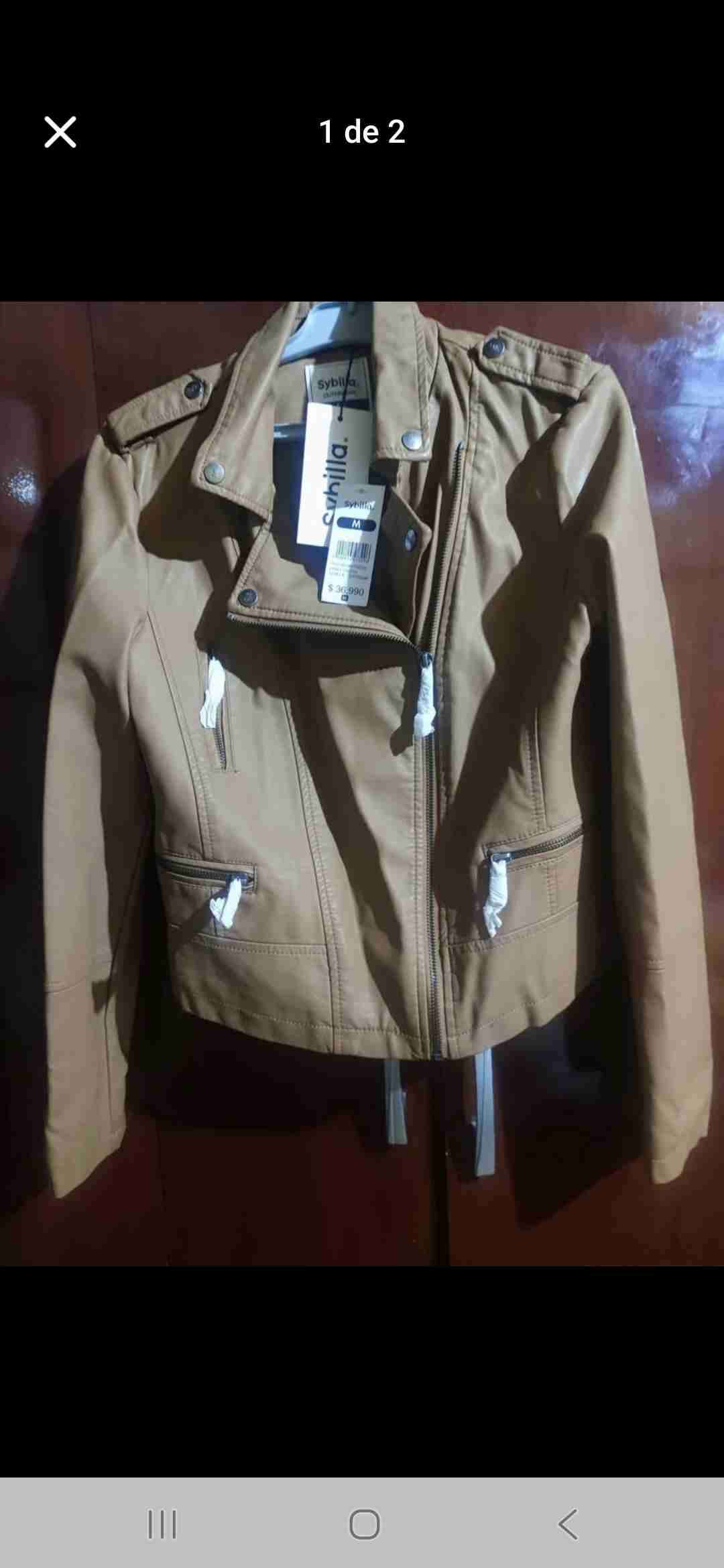 Chaqueta Sybilla camel talla M
