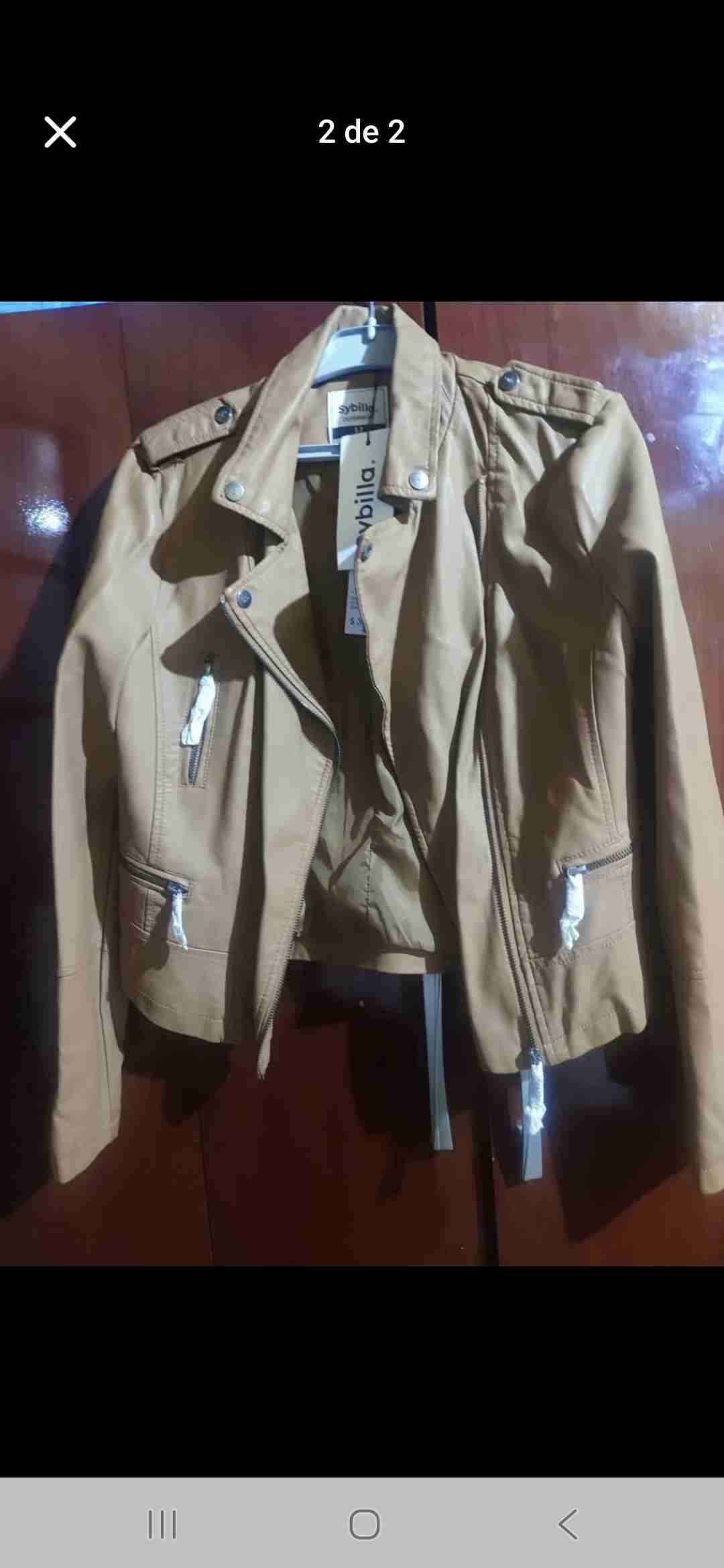 Chaqueta Sybilla camel talla M - miniatura 2
