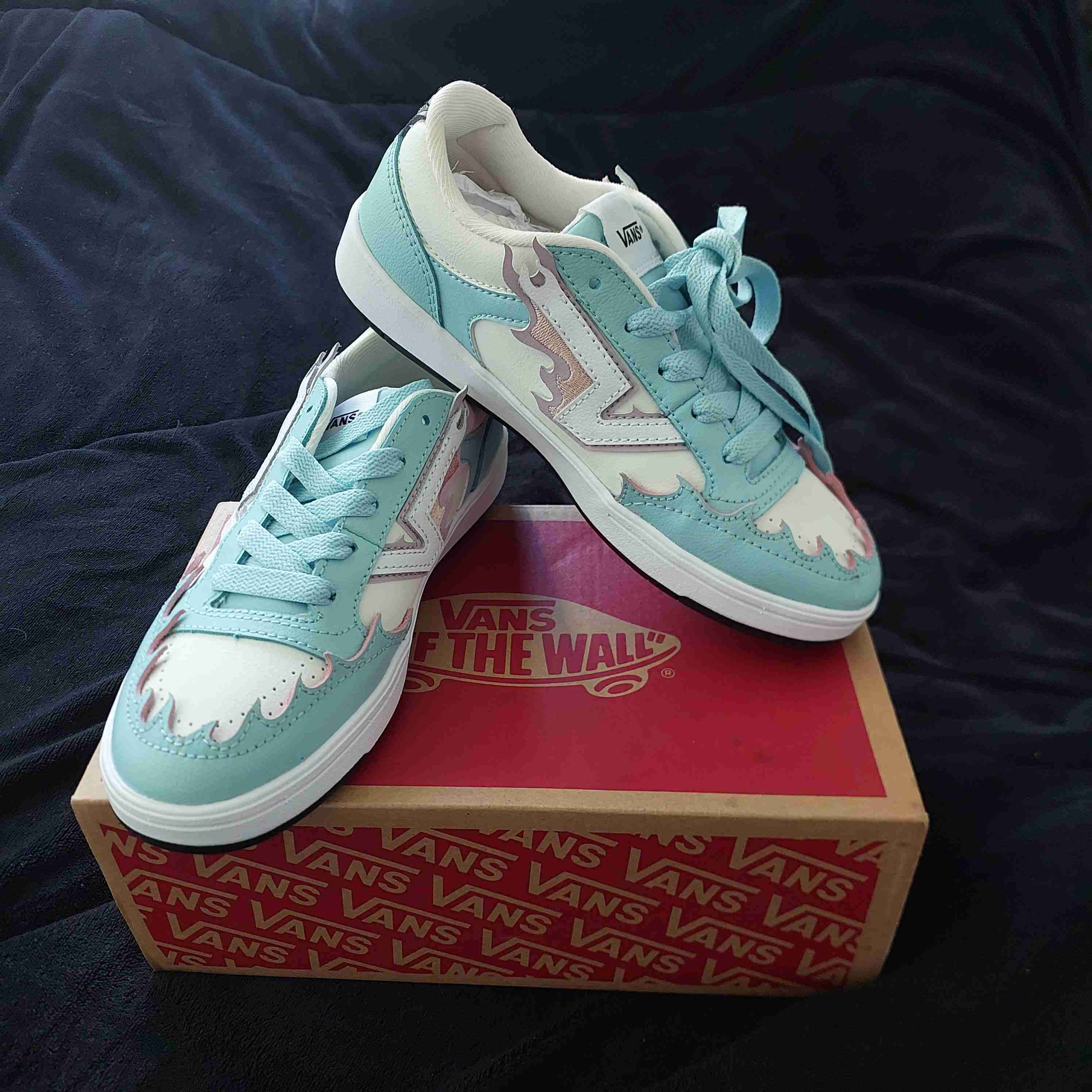 Zapatillas Vans azul claras