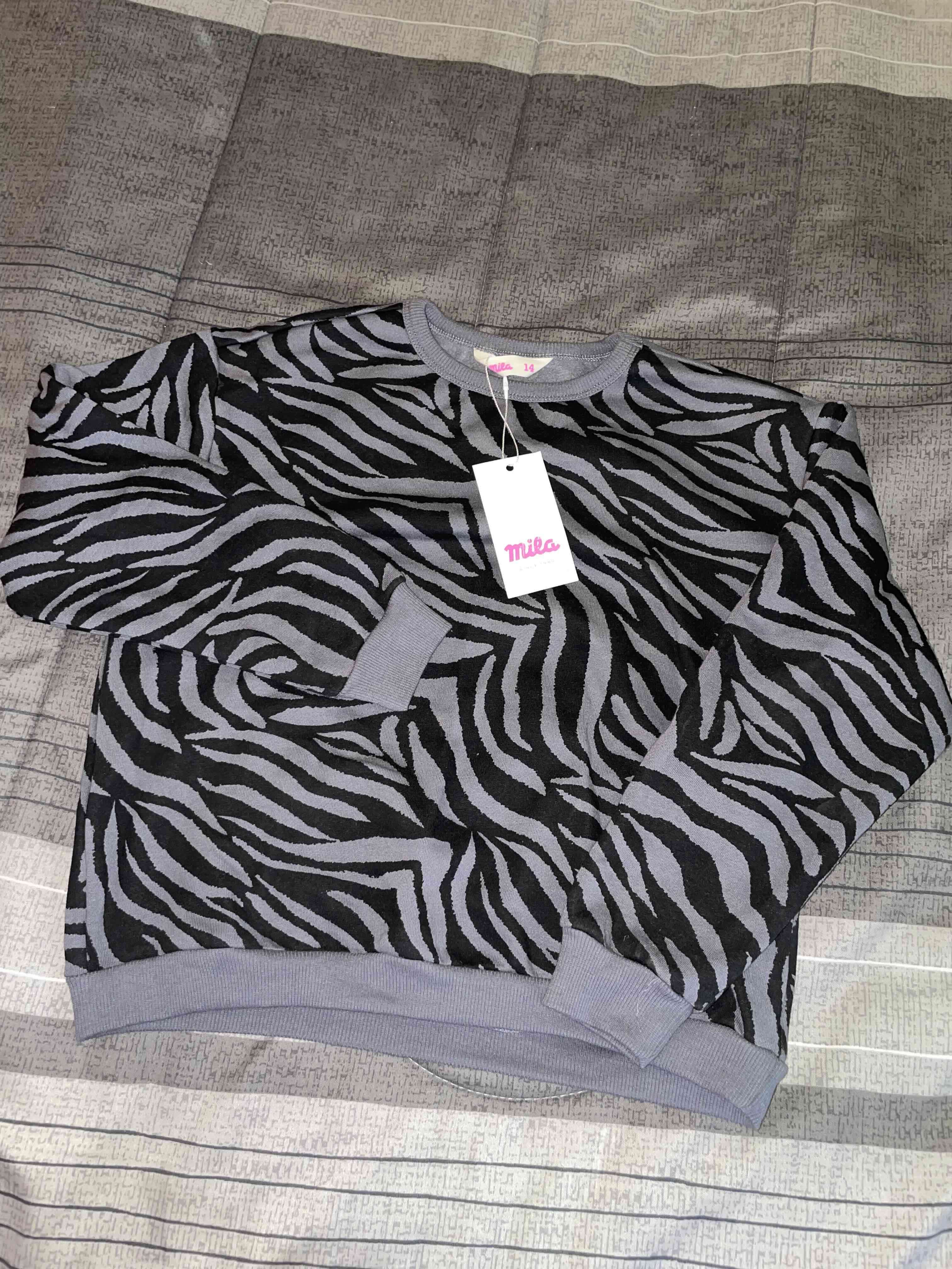 Polerón estampado animal print - miniatura 6