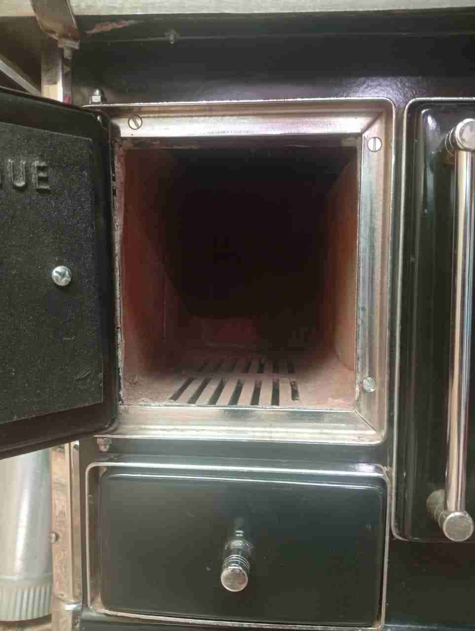 Cocina a leña Alcazar Negra - miniatura 3