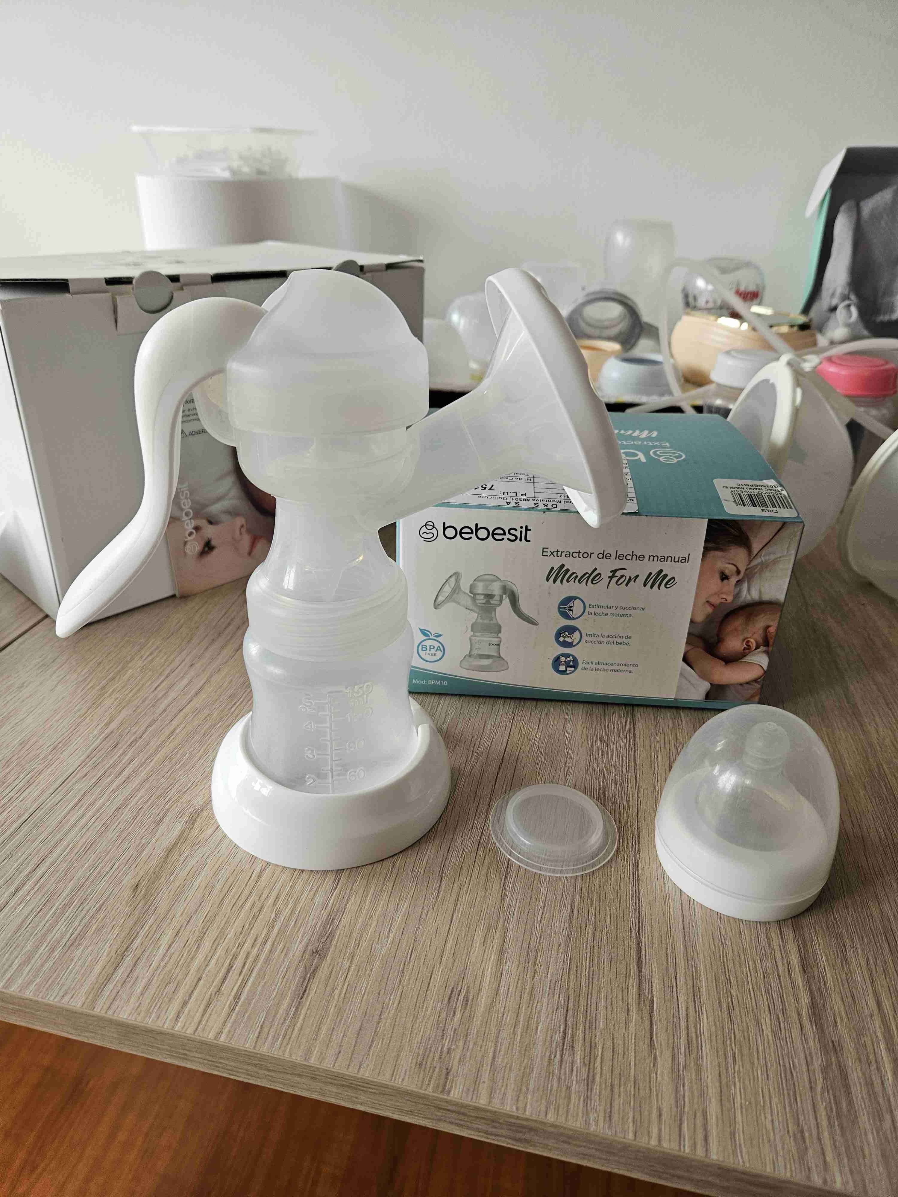 Extractor de leche manual bebesit - miniatura 2