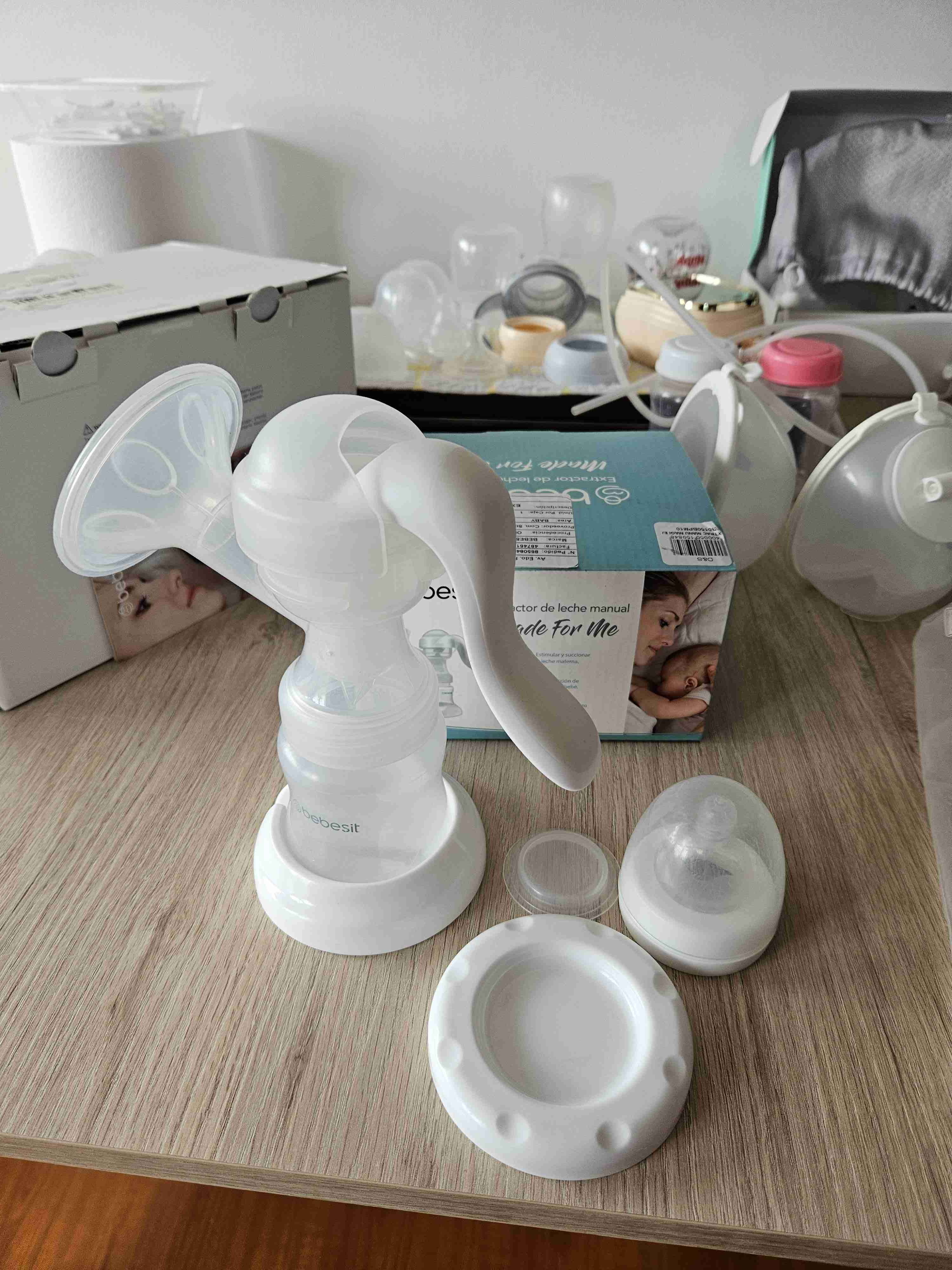 Extractor de leche manual bebesit - miniatura 3