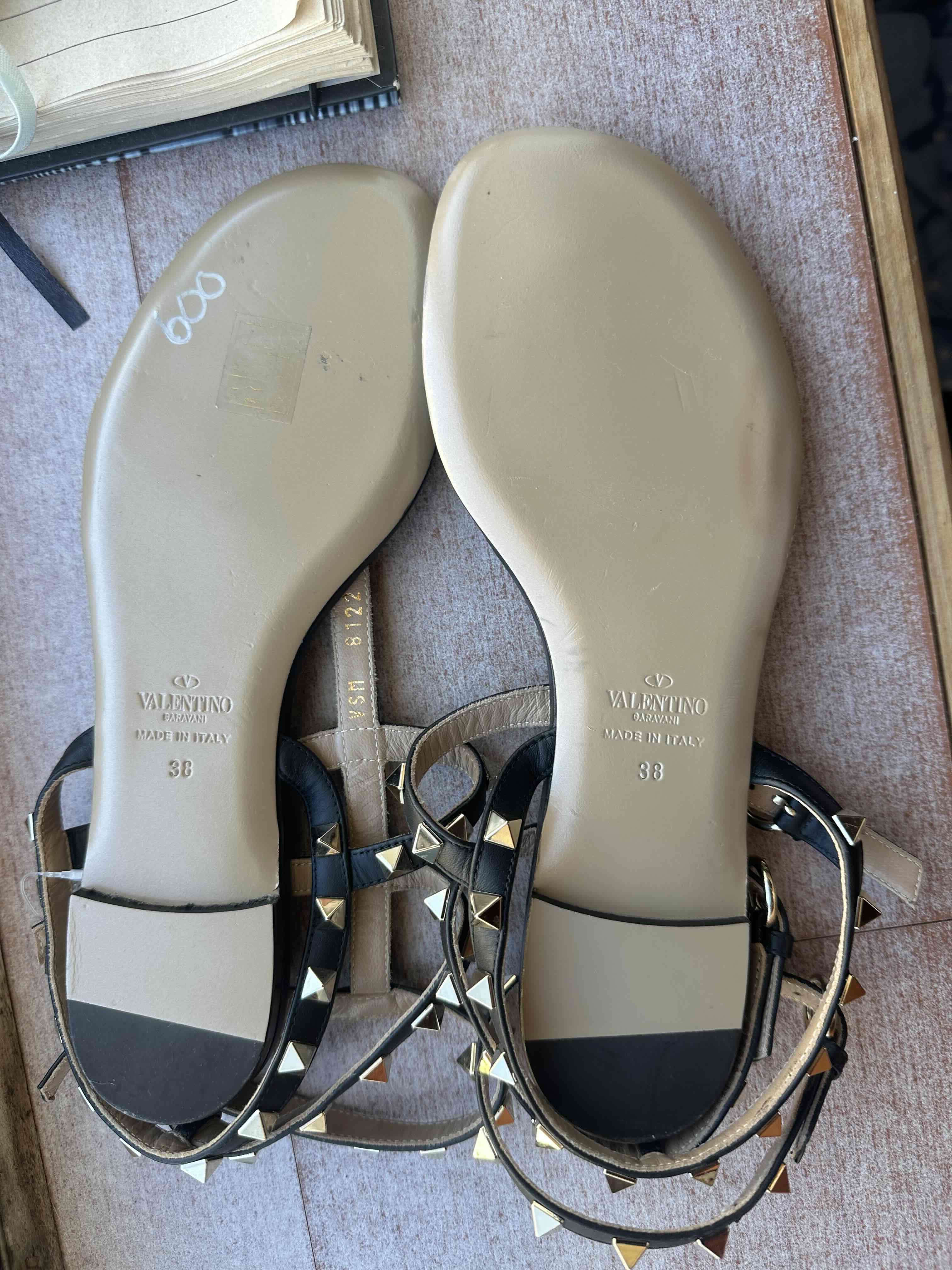 Sandalias negras Valentino - miniatura 4