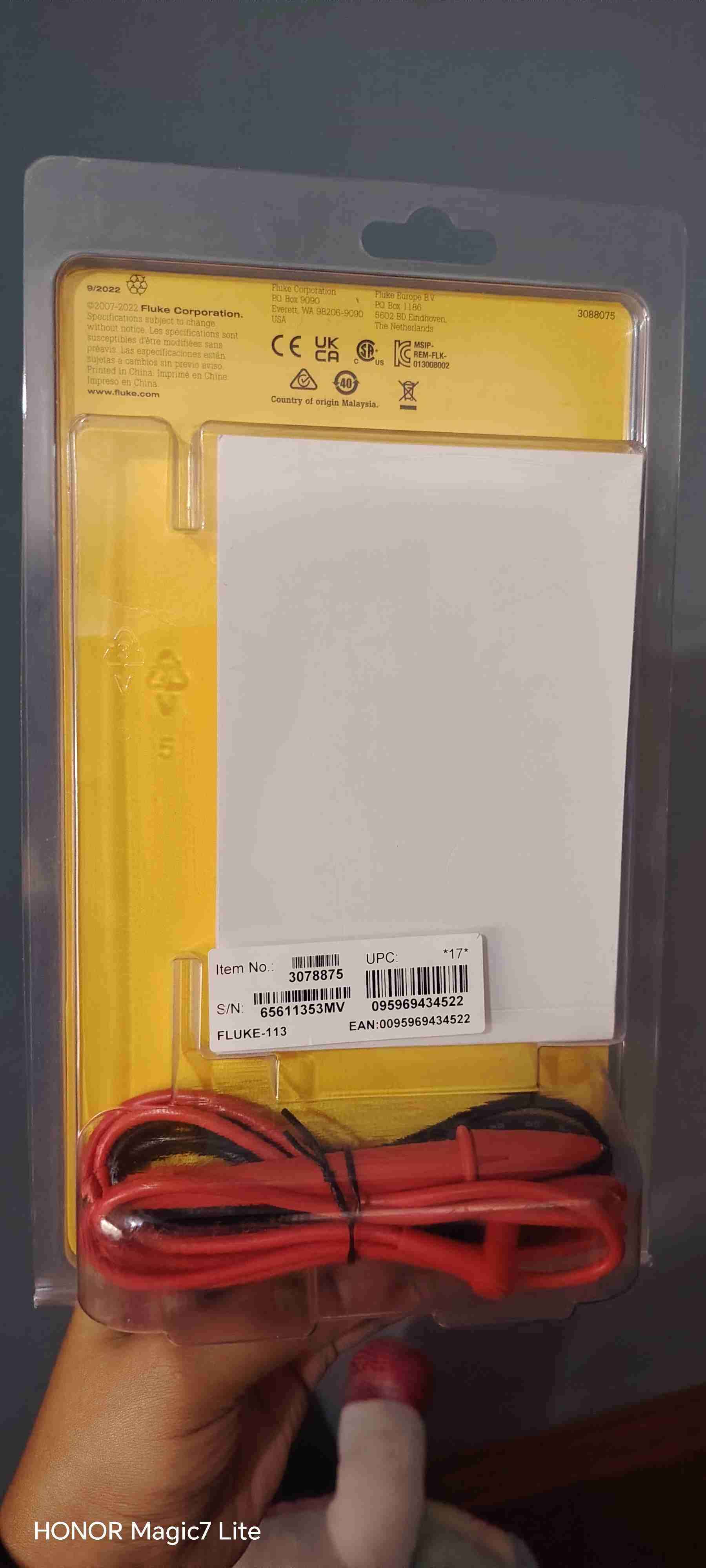 Multímetro Fluke 113 nuevo - miniatura 2