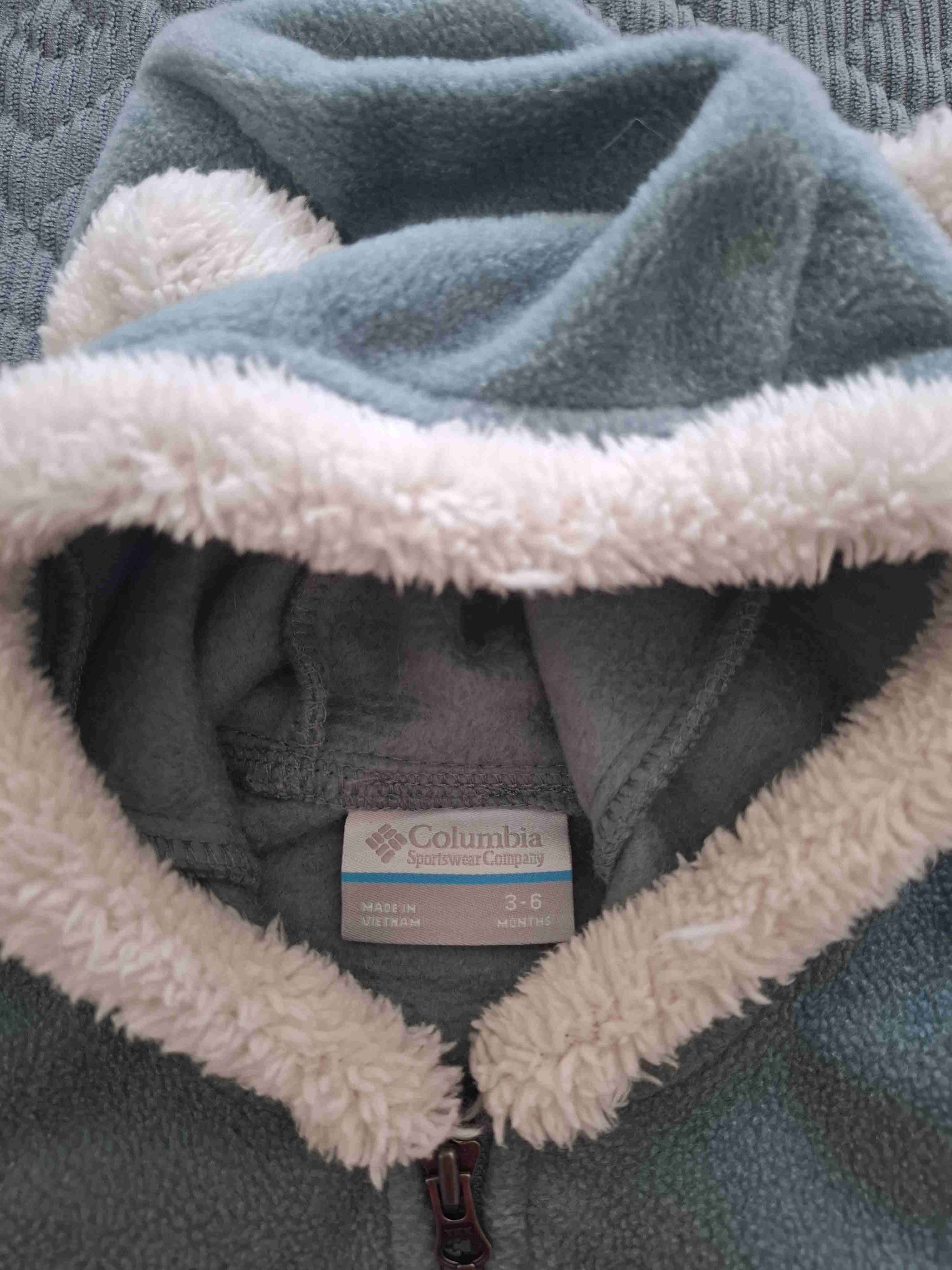 Enterito Columbia  bebé polar con gorro - miniatura 2