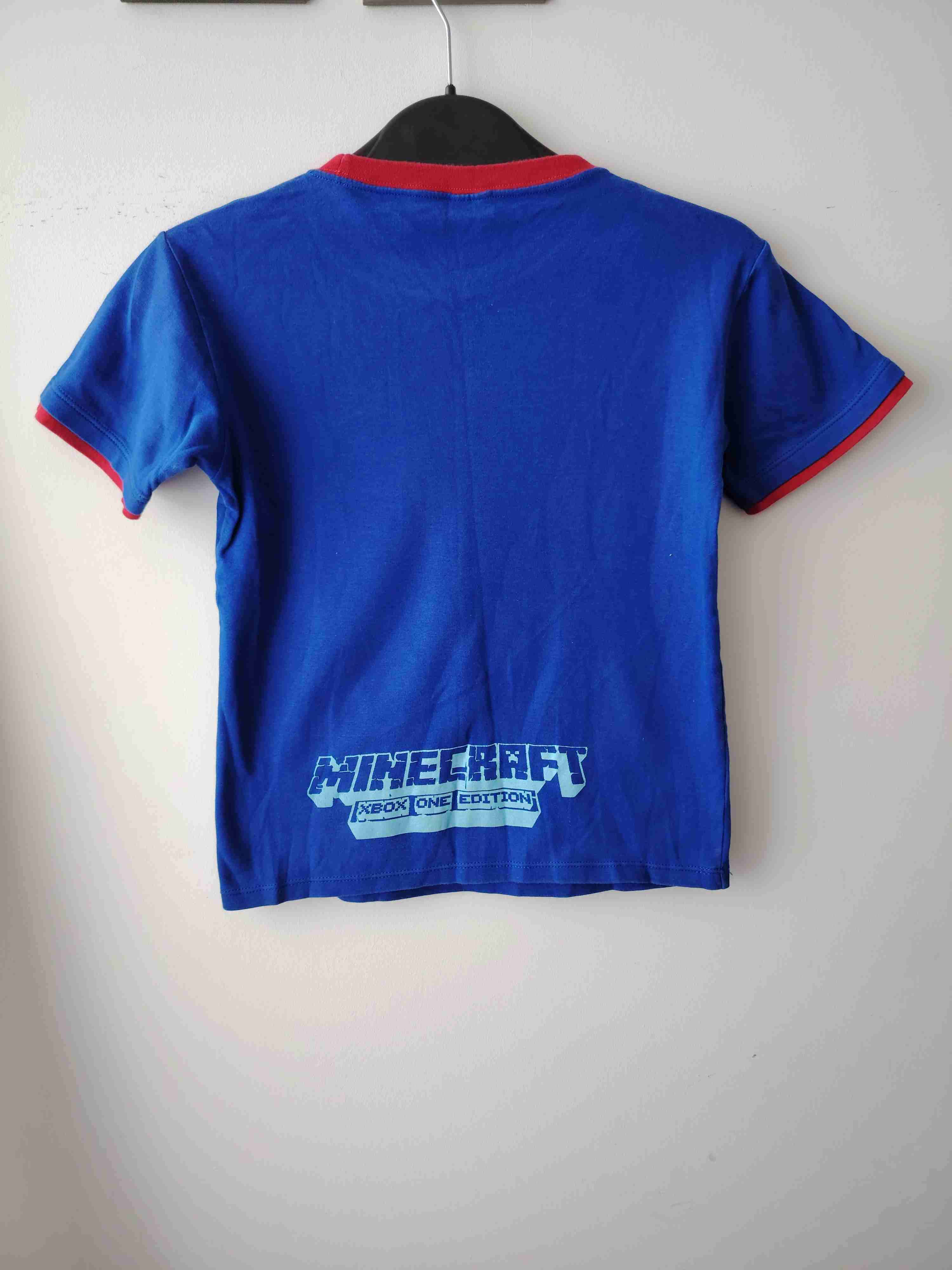 Polera azul Minecraft niño - miniatura 3