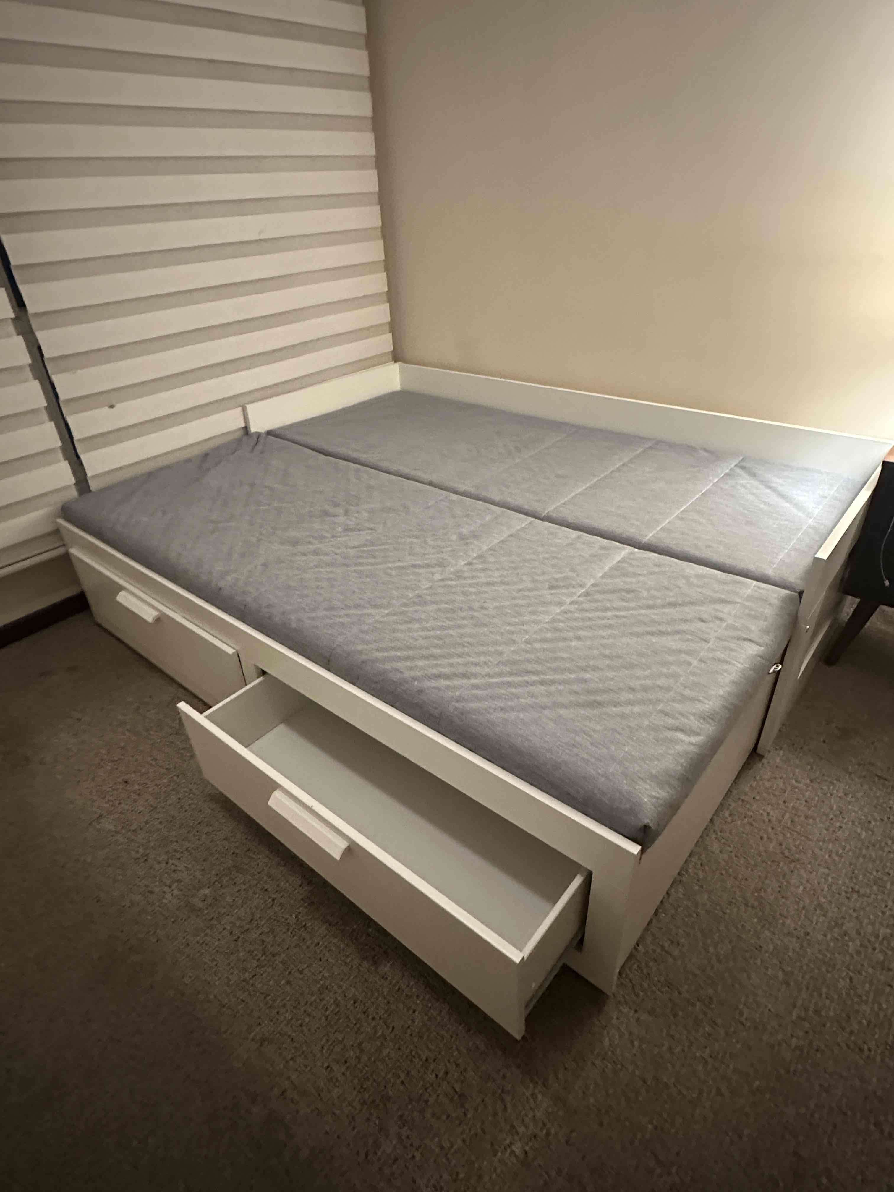 Cama ampliable, con almacenamiento - miniatura 4