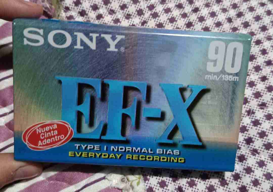 Cassette Sony EF-X 90 min