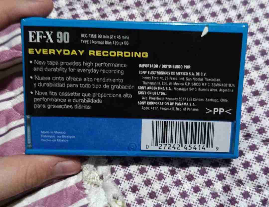 Cassette Sony EF-X 90 min - miniatura 2