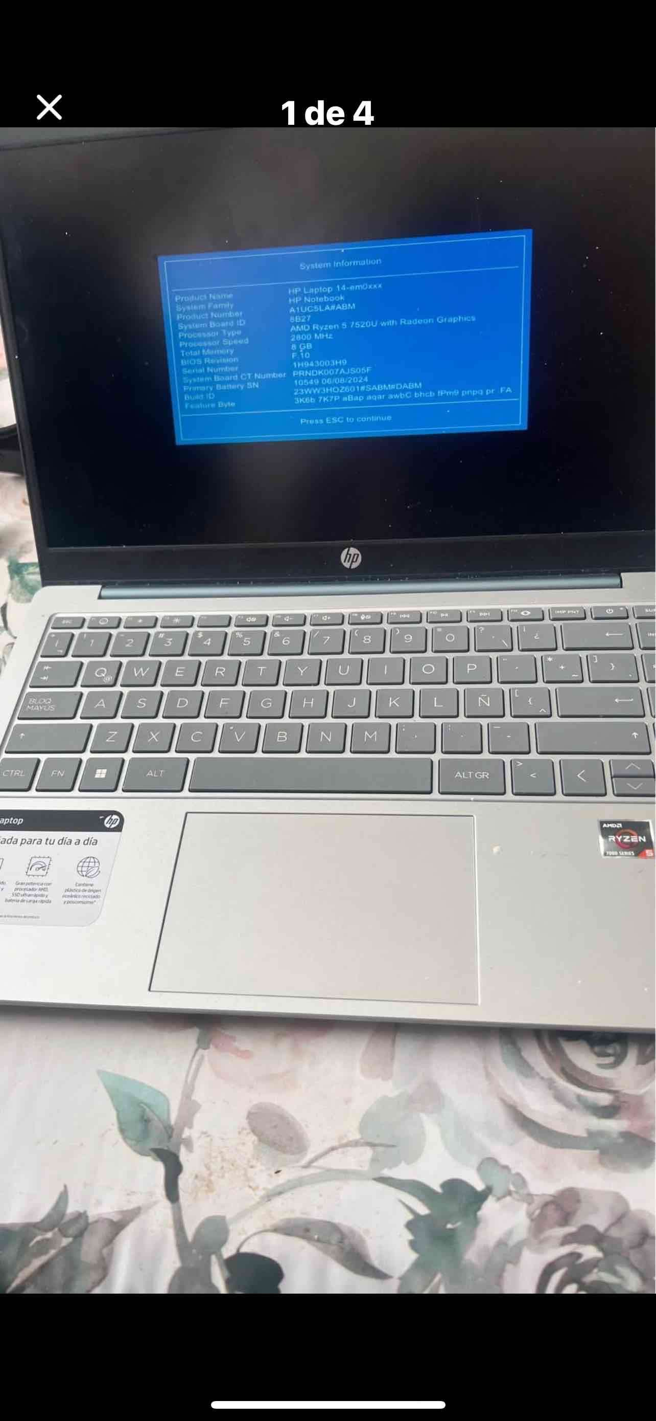 Notebook HP Ryzen 3 - miniatura 2