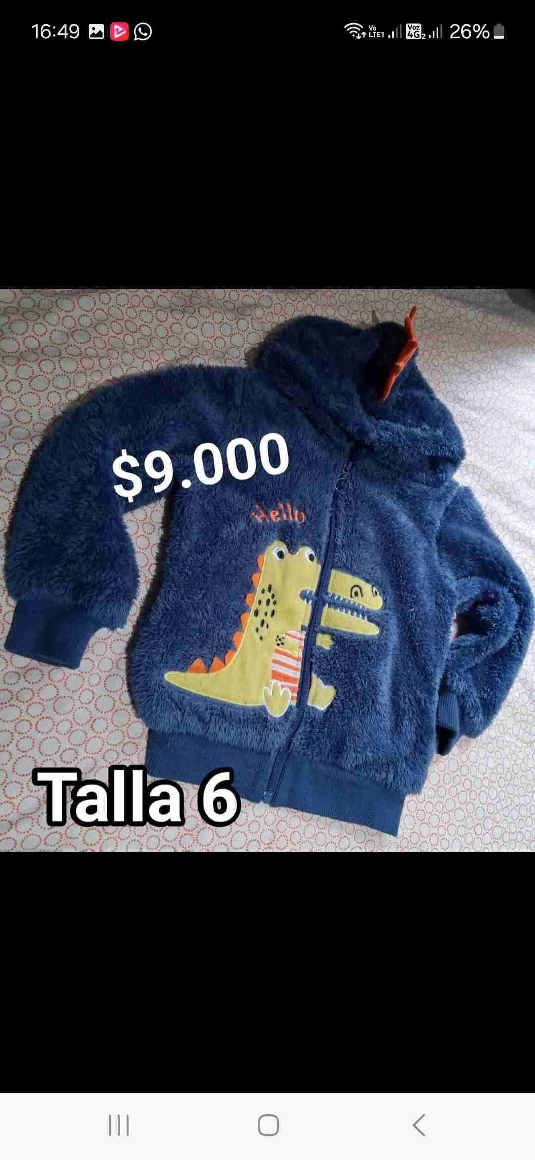 Conjunto infantil algodón talla 8 - miniatura 4