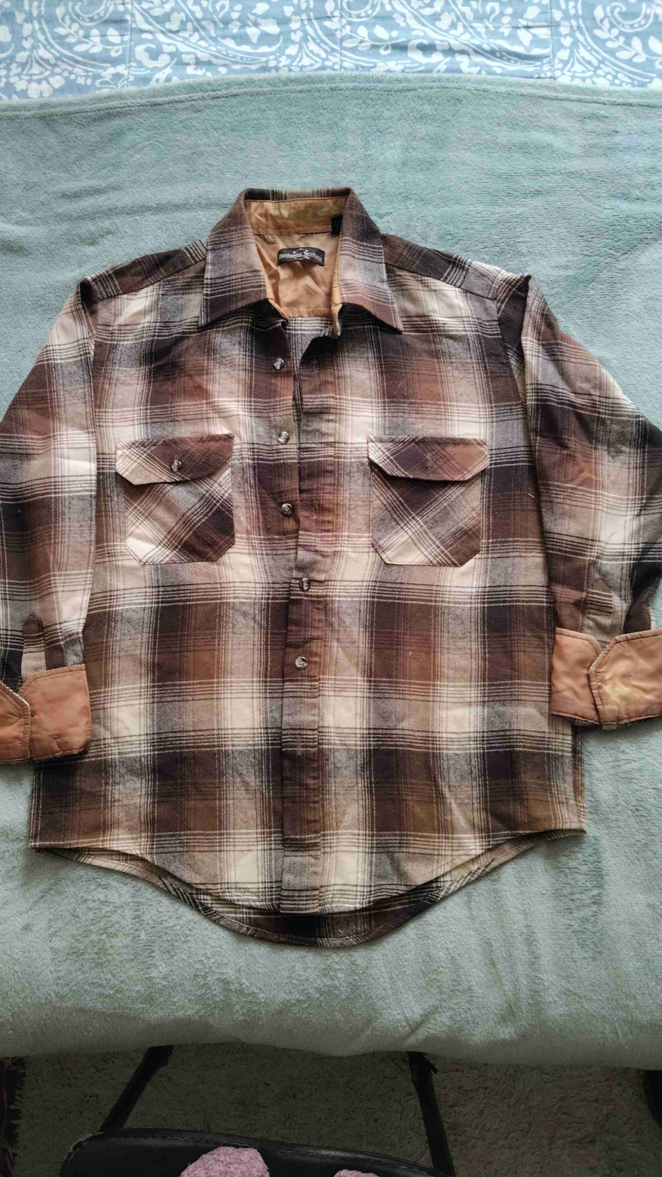 Camisa de franela a cuadros