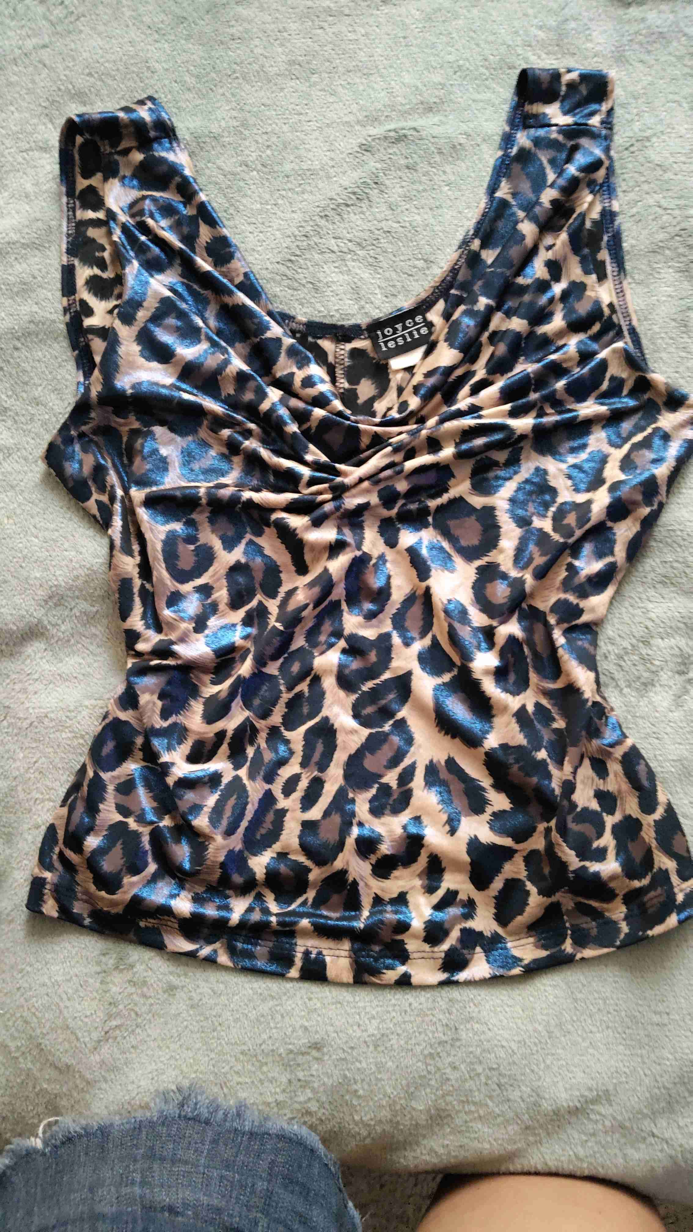 Blusa estampado animal print