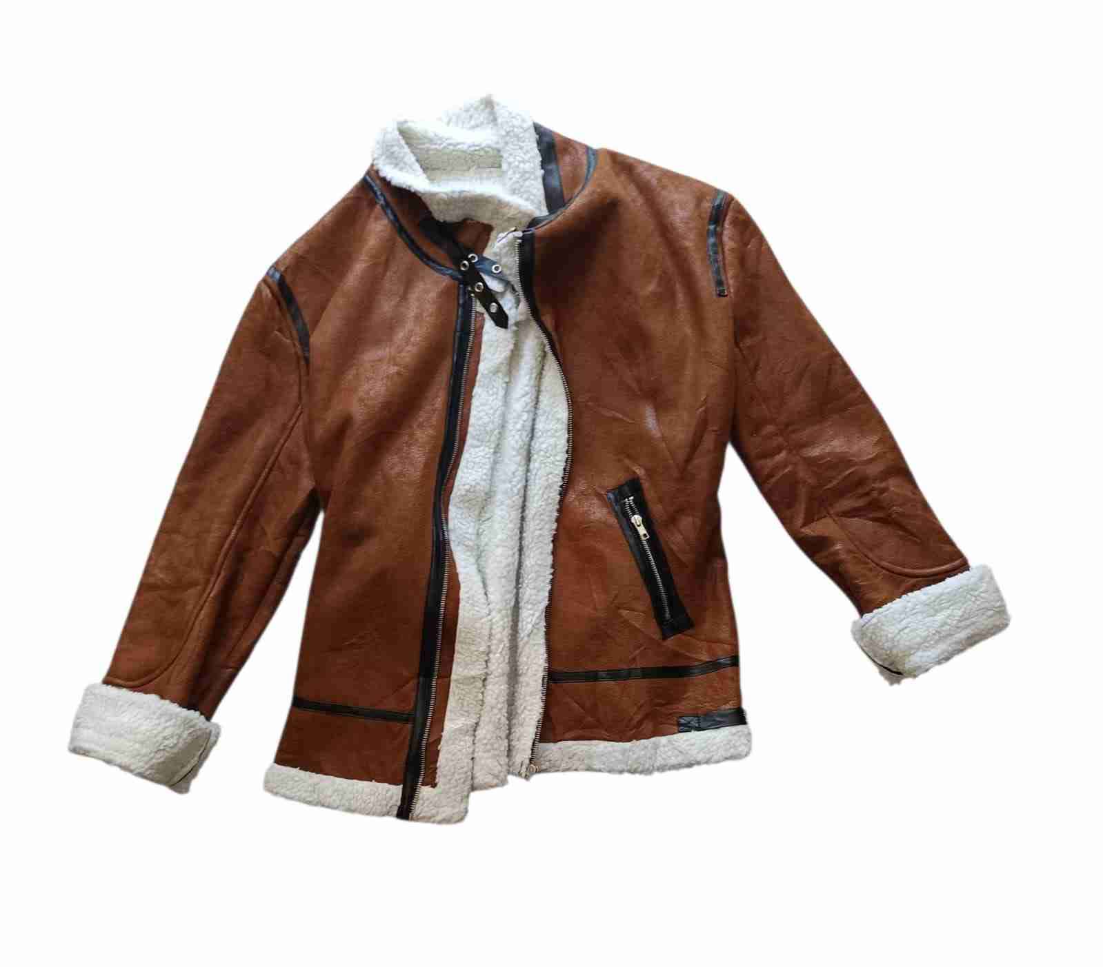 Chaqueta aviador marrón Dama - miniatura 2