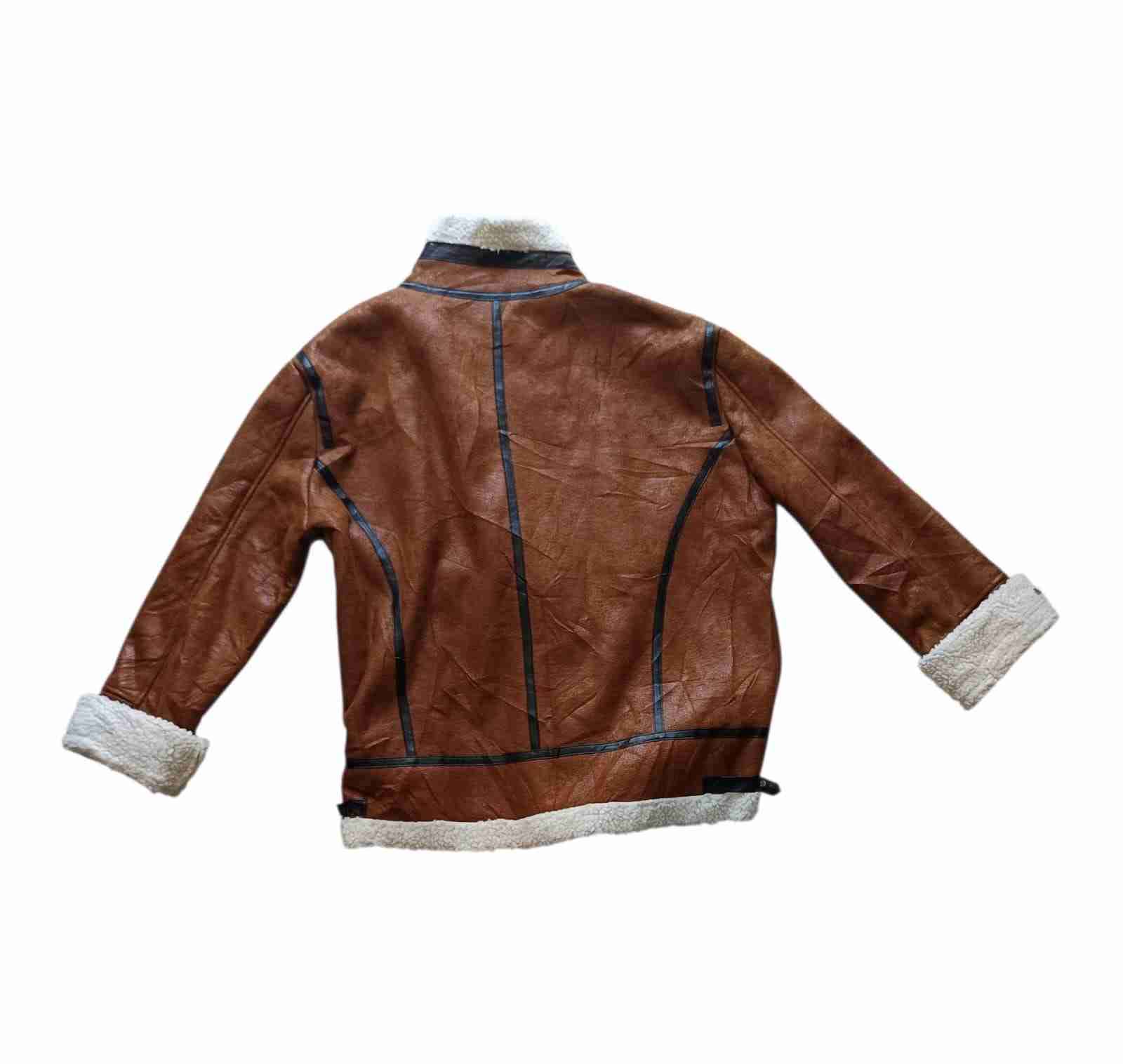 Chaqueta aviador marrón Dama - miniatura 3