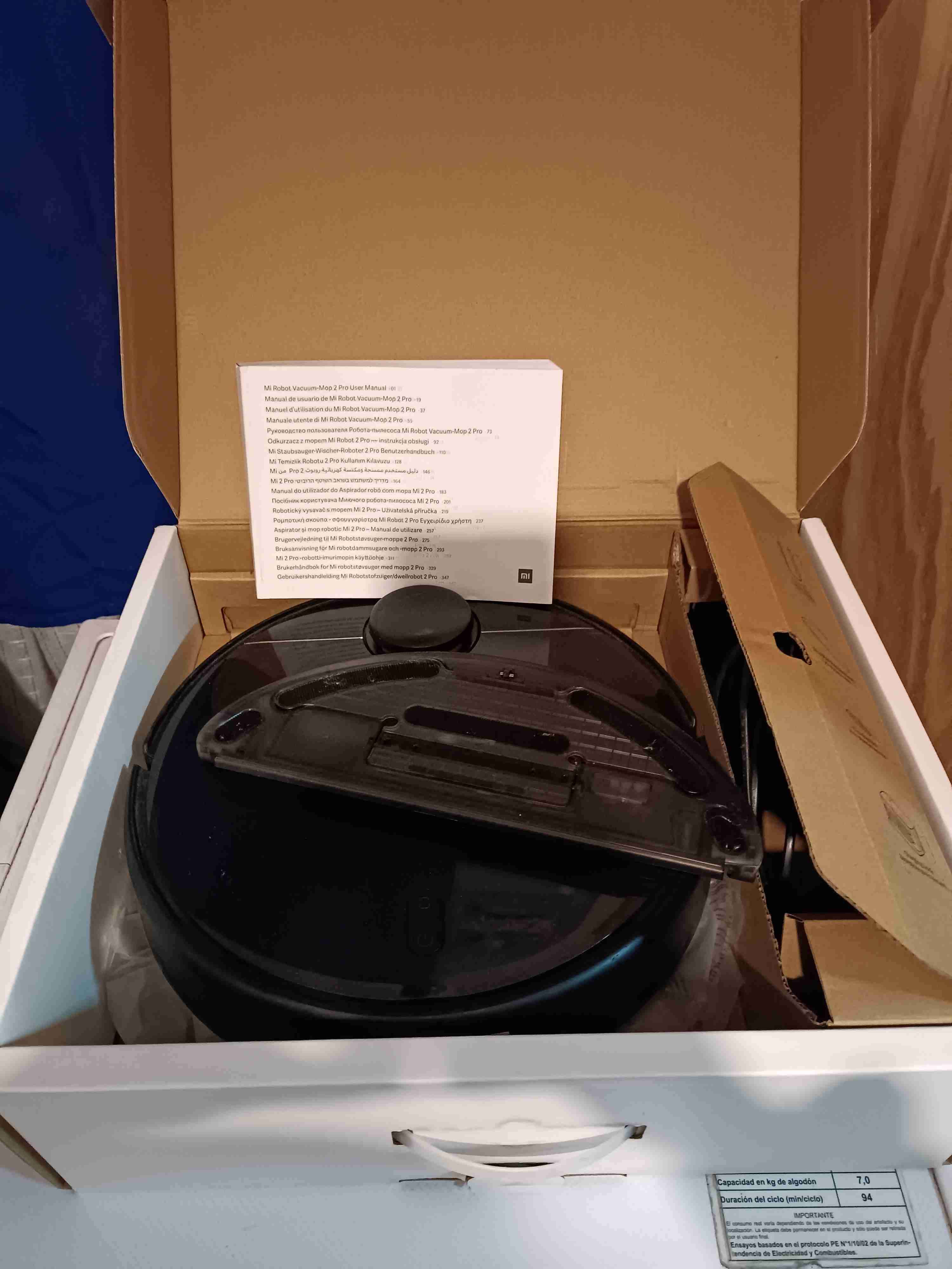 Robot aspiradora Mi Mop 2 Pro - miniatura 3