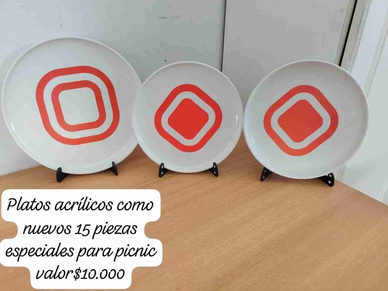 Juego de platos acrílicos - miniatura 5