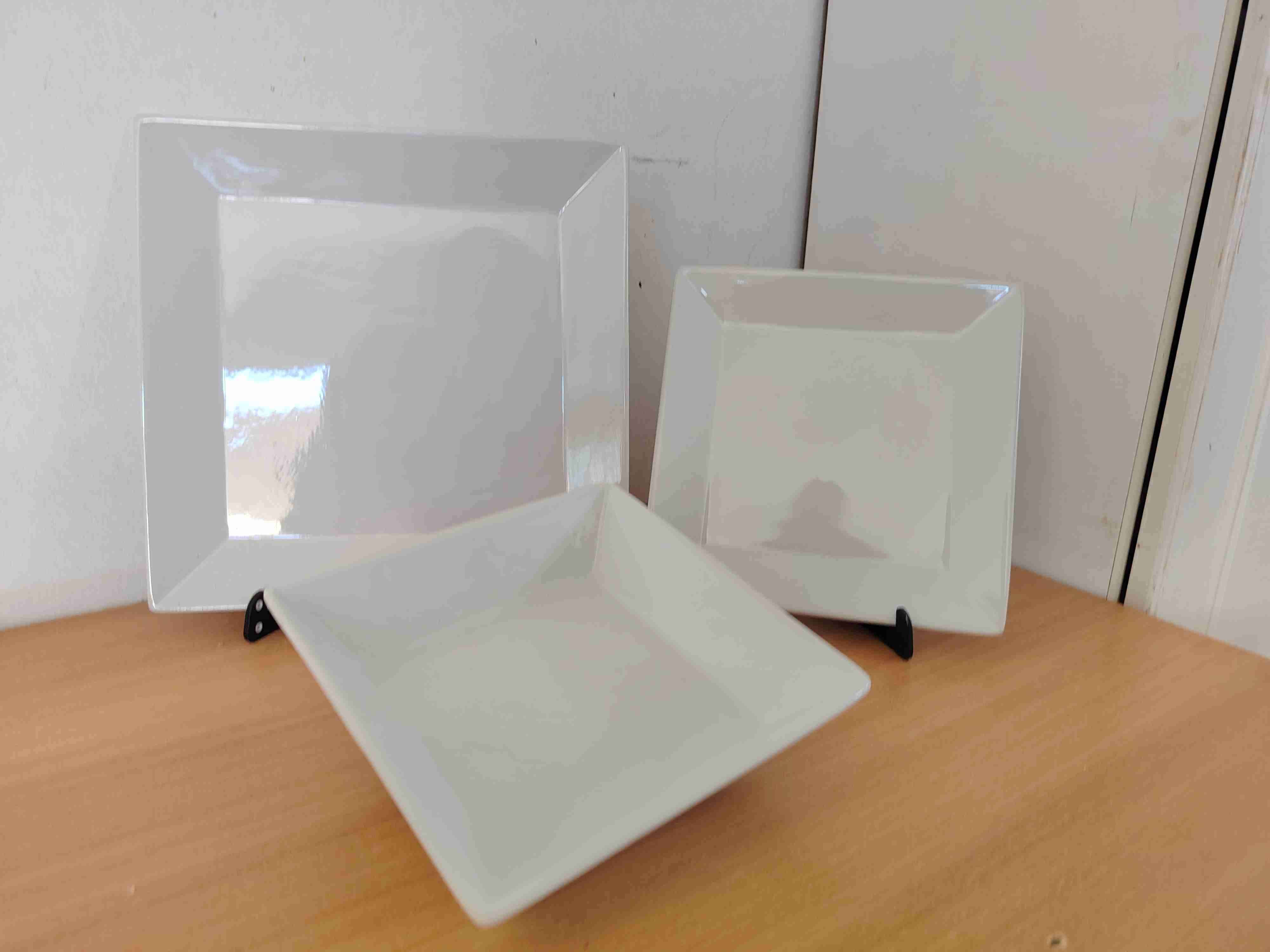 Juego completo de loza blanco - miniatura 4