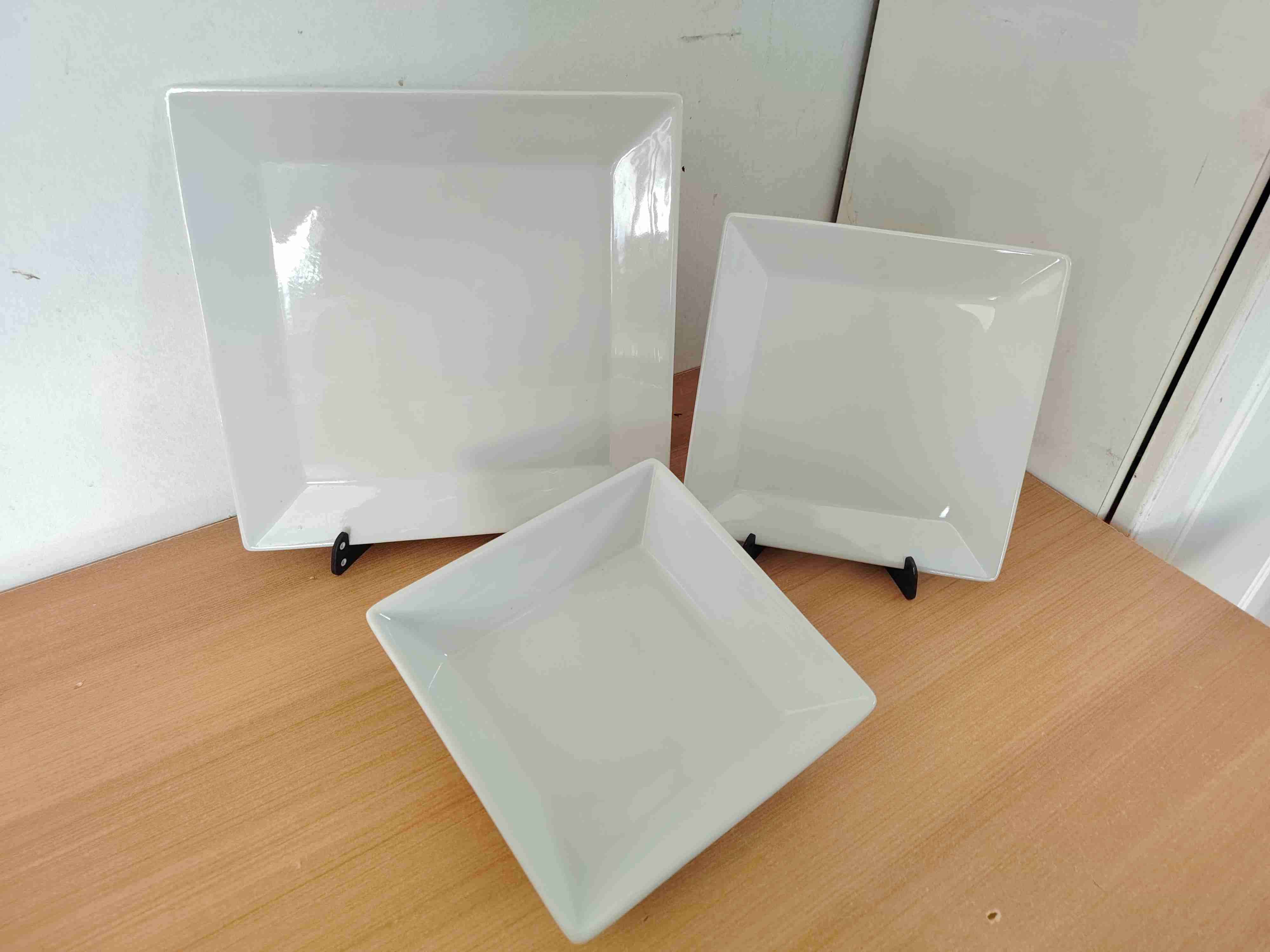 Juego completo de loza blanco - miniatura 5