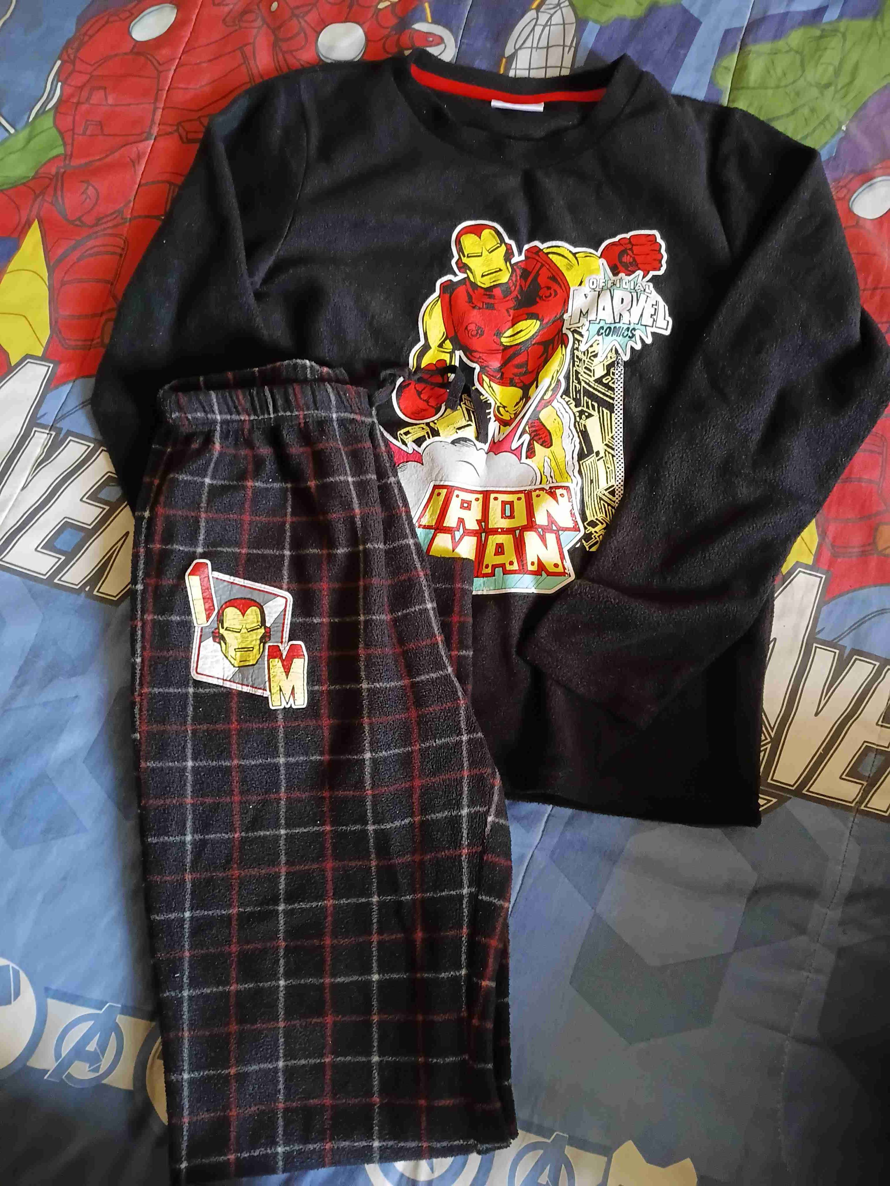 Pijama Iron Man para niño talla 16