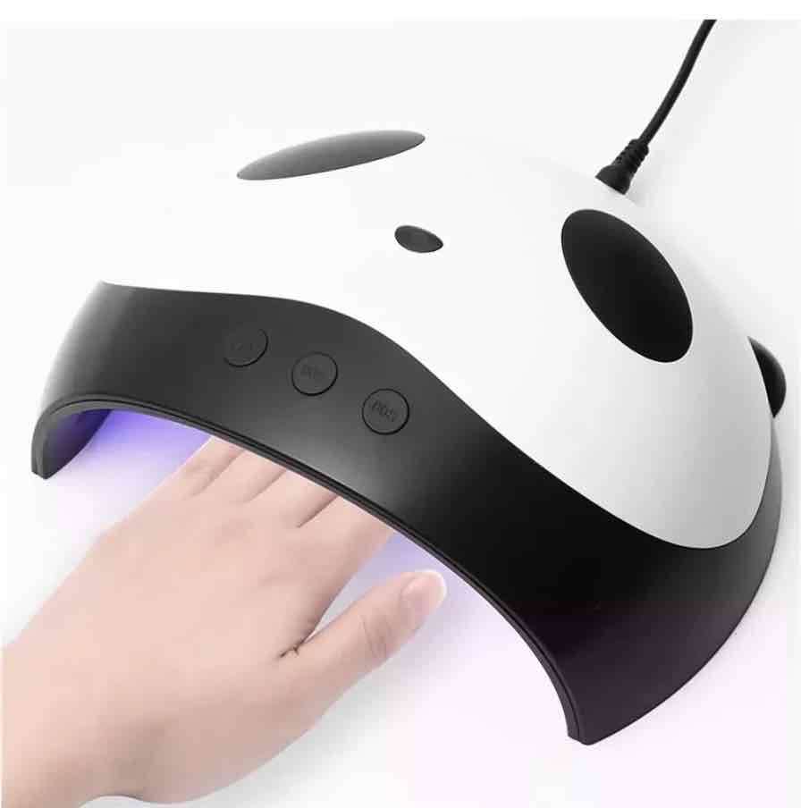 Lámpara LED para uñas panda
