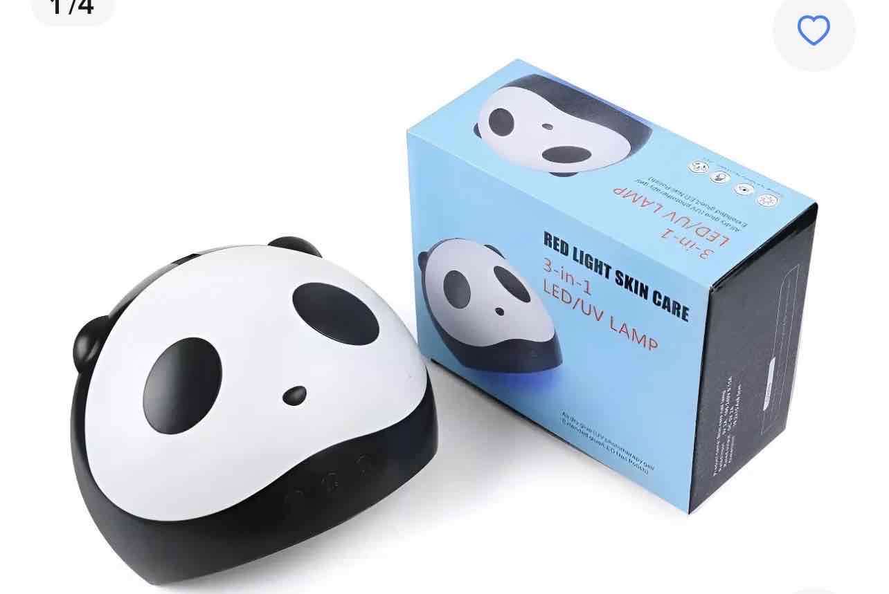 Lámpara LED para uñas panda - miniatura 3
