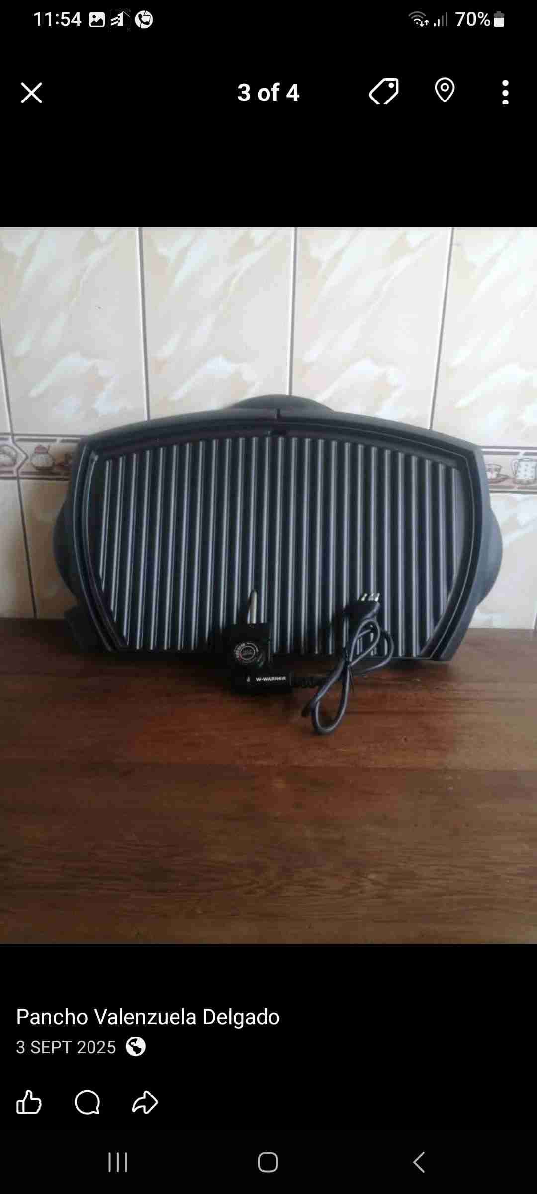 Parrilla eléctrica compacta - miniatura 2