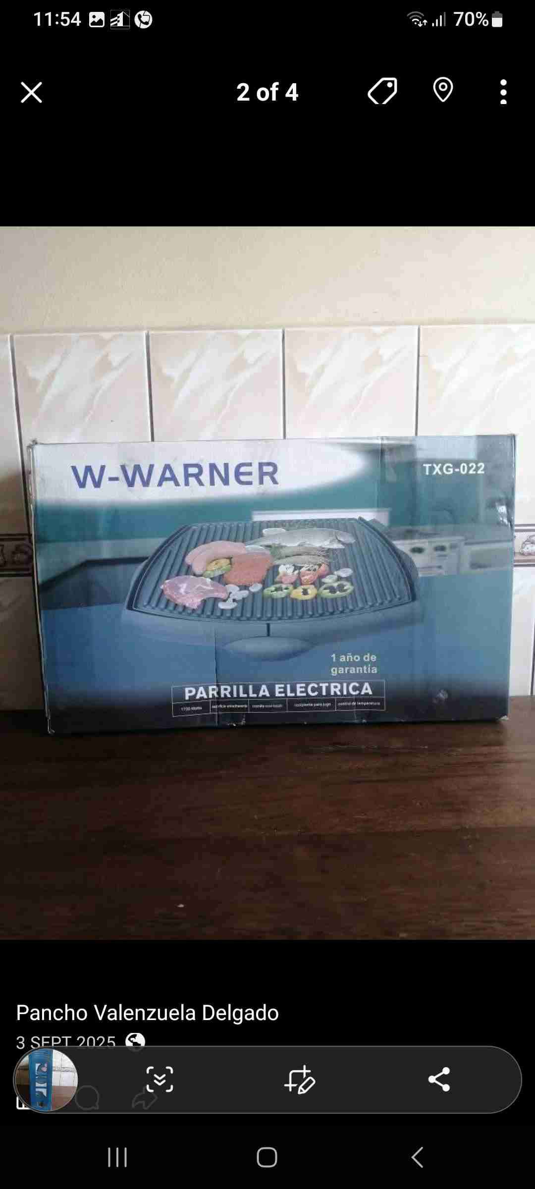 Parrilla eléctrica compacta - miniatura 3