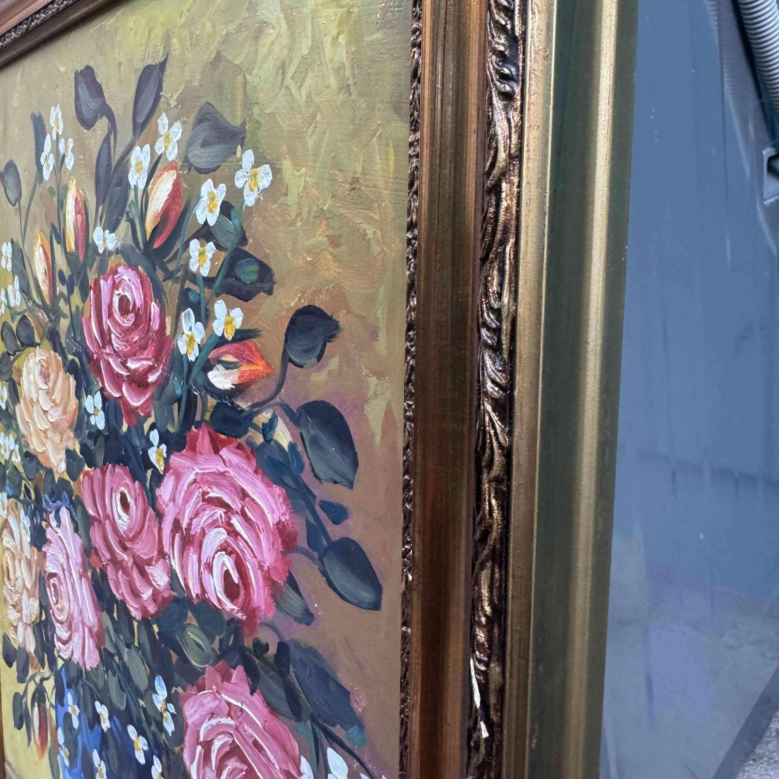 Cuadro floral enmarcado - miniatura 4