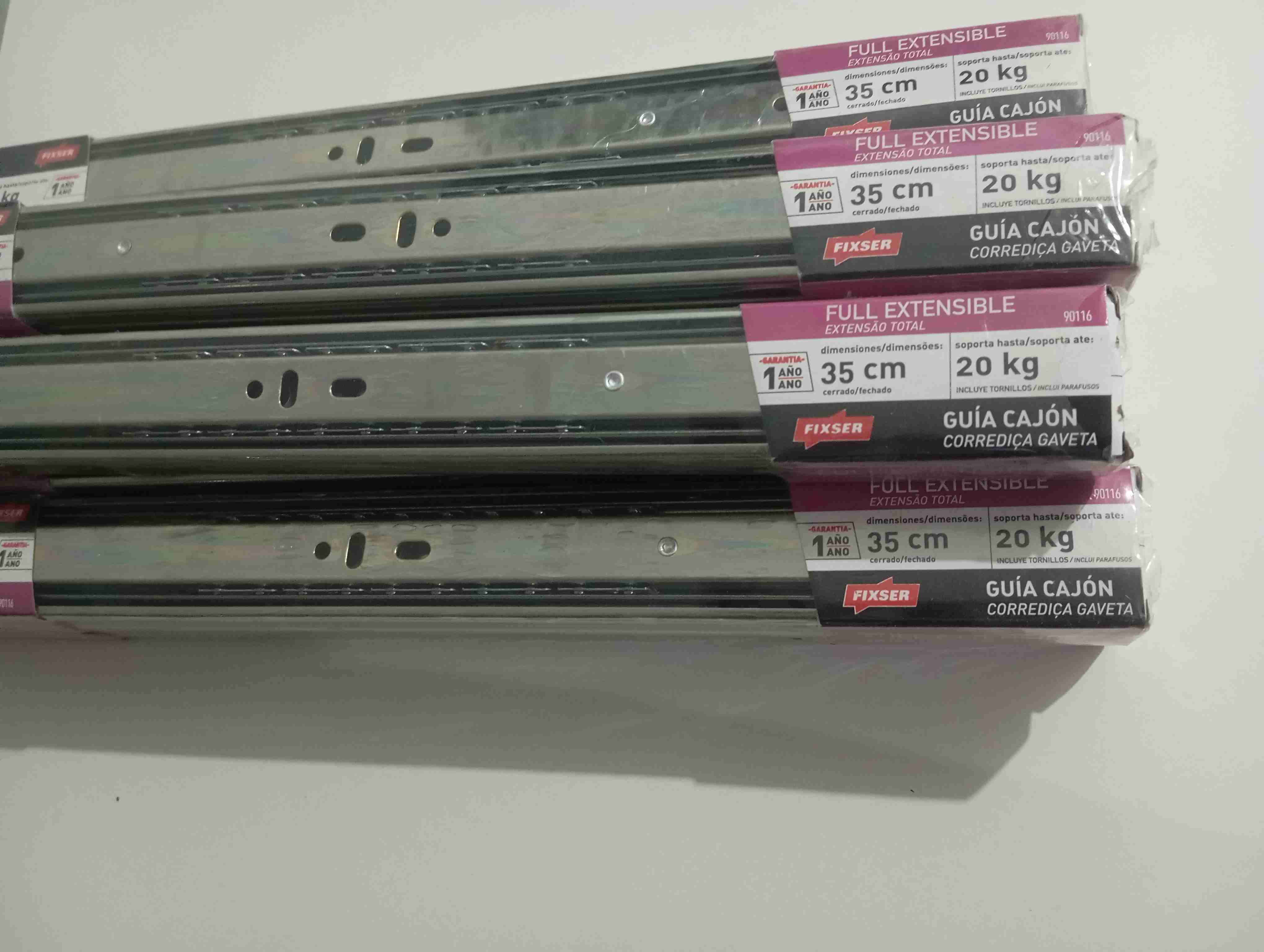 Corredera extensión total FIXSER - 2