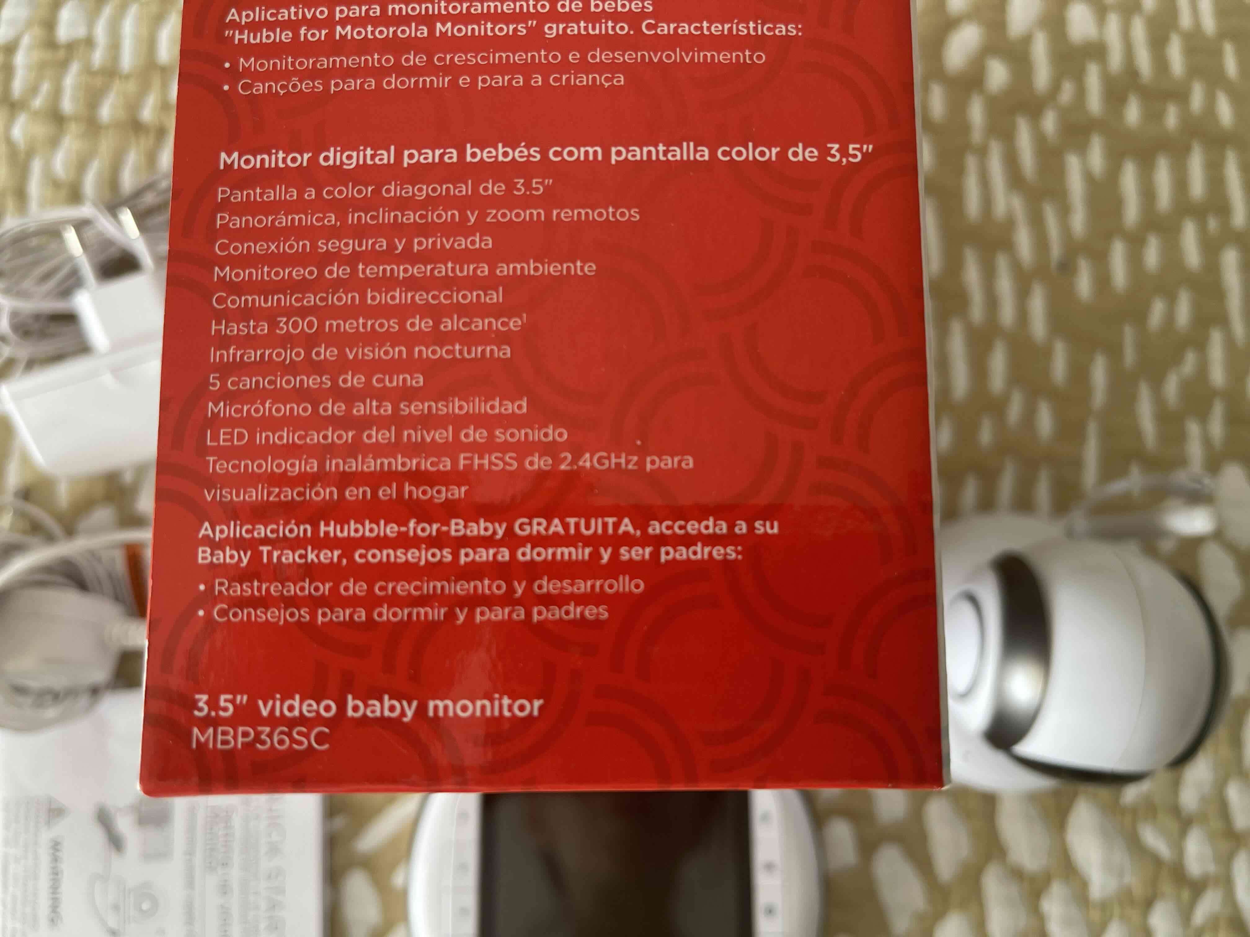 Monitor de bebé Motorola 3.5 pulgadas - miniatura 4