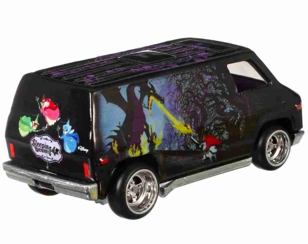 Autito Super Van HotWheels Premium Disney La Bella - miniatura 6