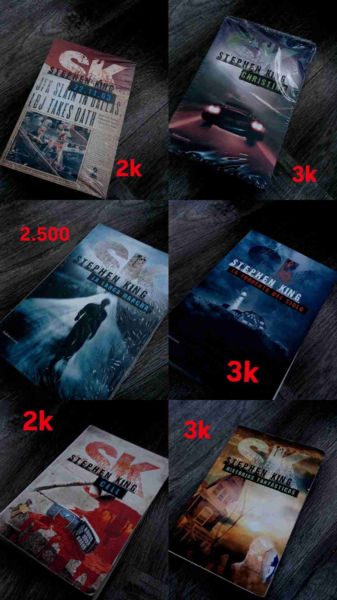 Libros Stephen King (NUEVOS) - miniatura 2