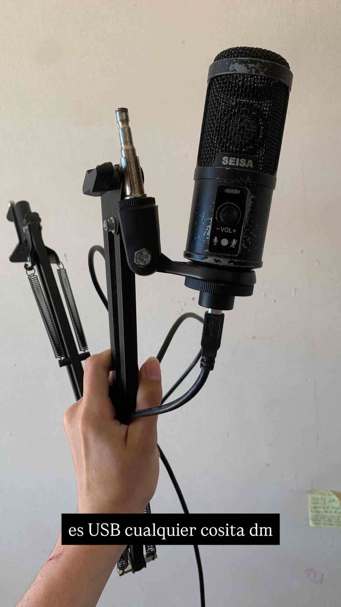 Micrófono Seisa para canto y gaming - miniatura 2