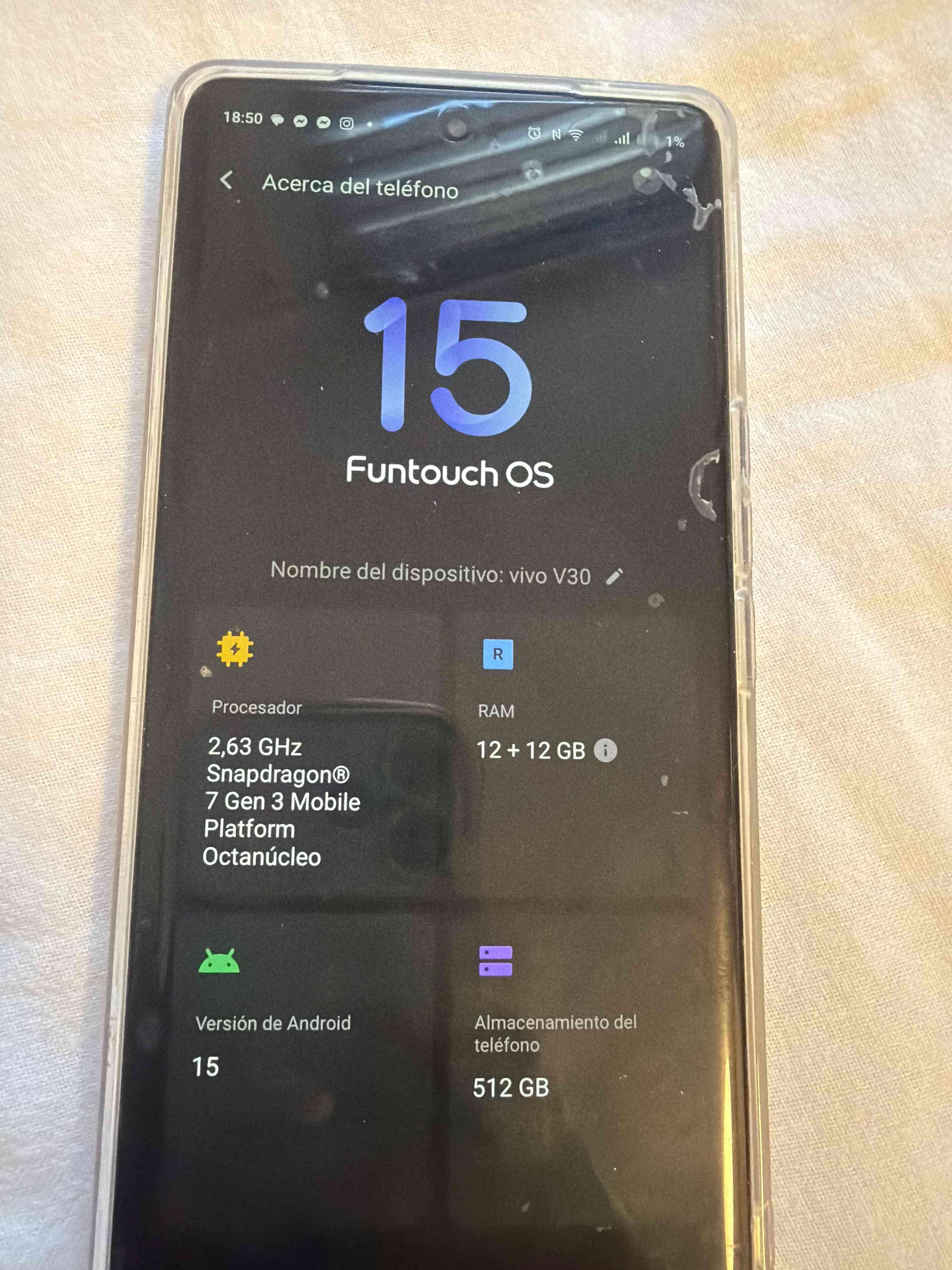 Smartphone Vivo v30 5g - miniatura 6
