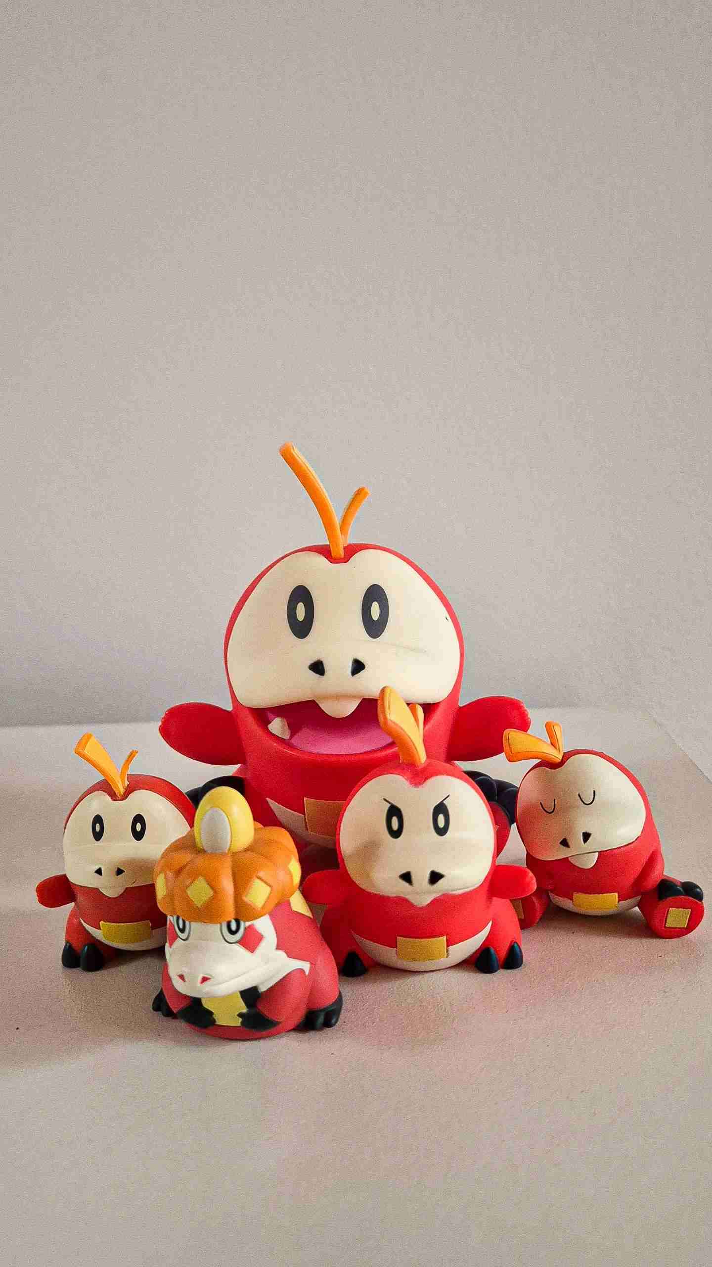 Set de figuras coleccionables Fuecoco, original