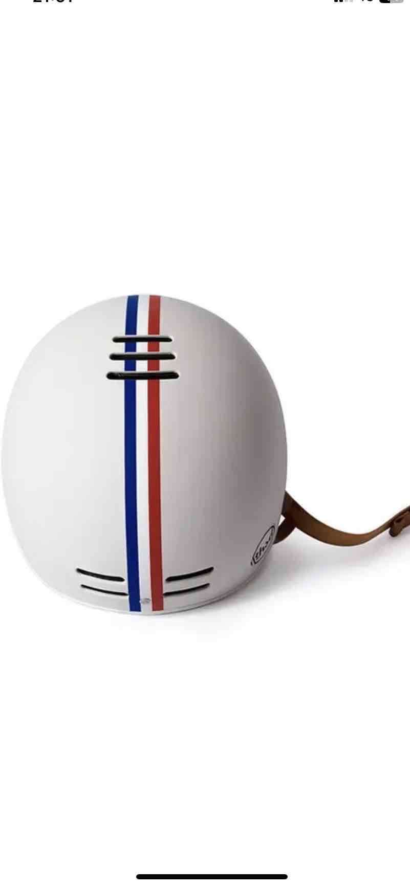 Casco Thousand, ciclista blanco con rayas - miniatura 4
