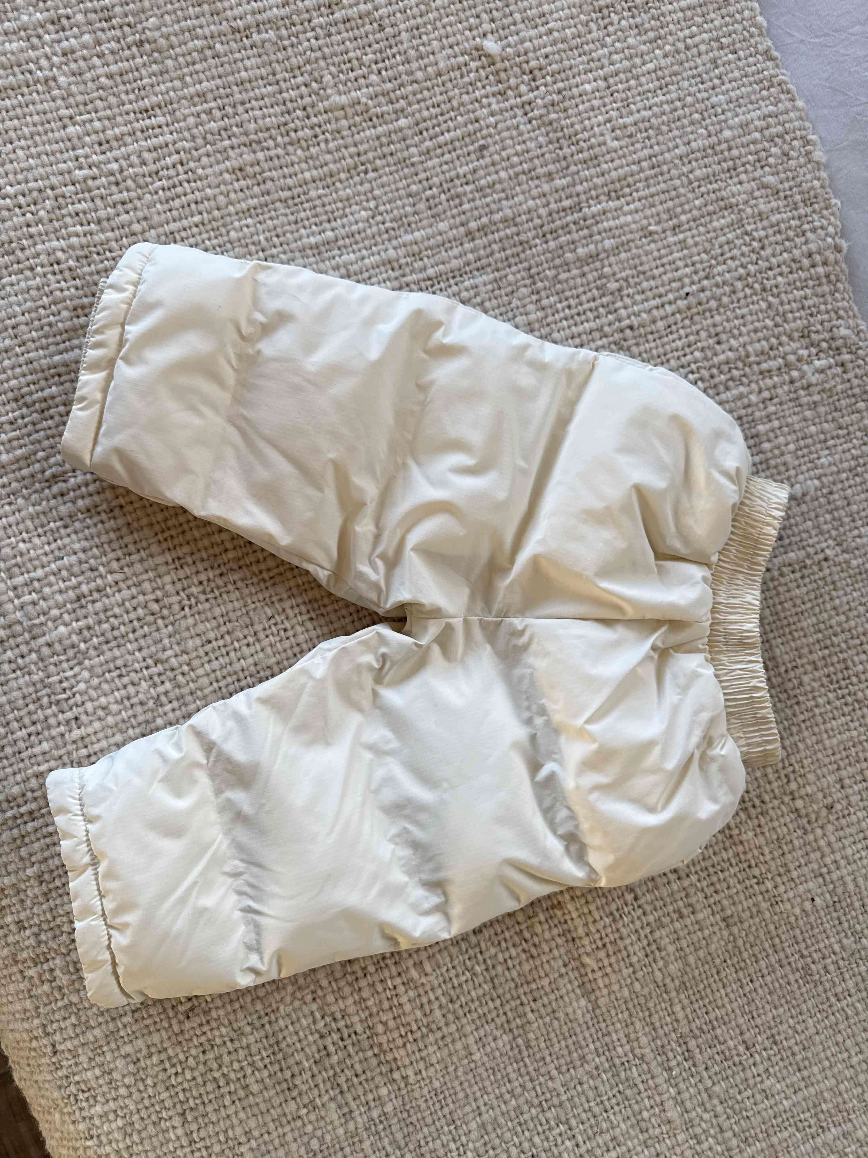 Pantalones acolchados beige niño