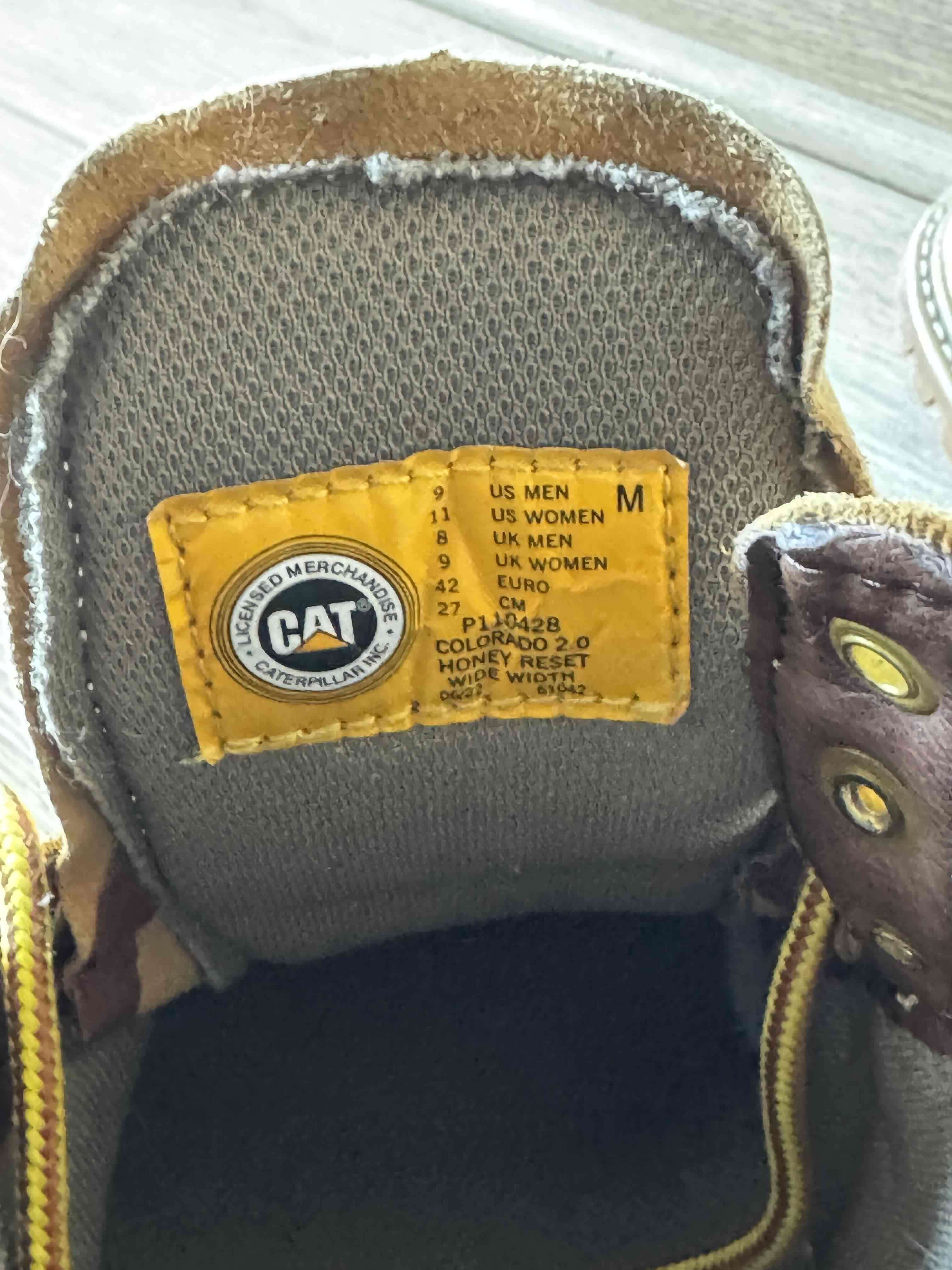 Botas Caterpillar amarillas - miniatura 3