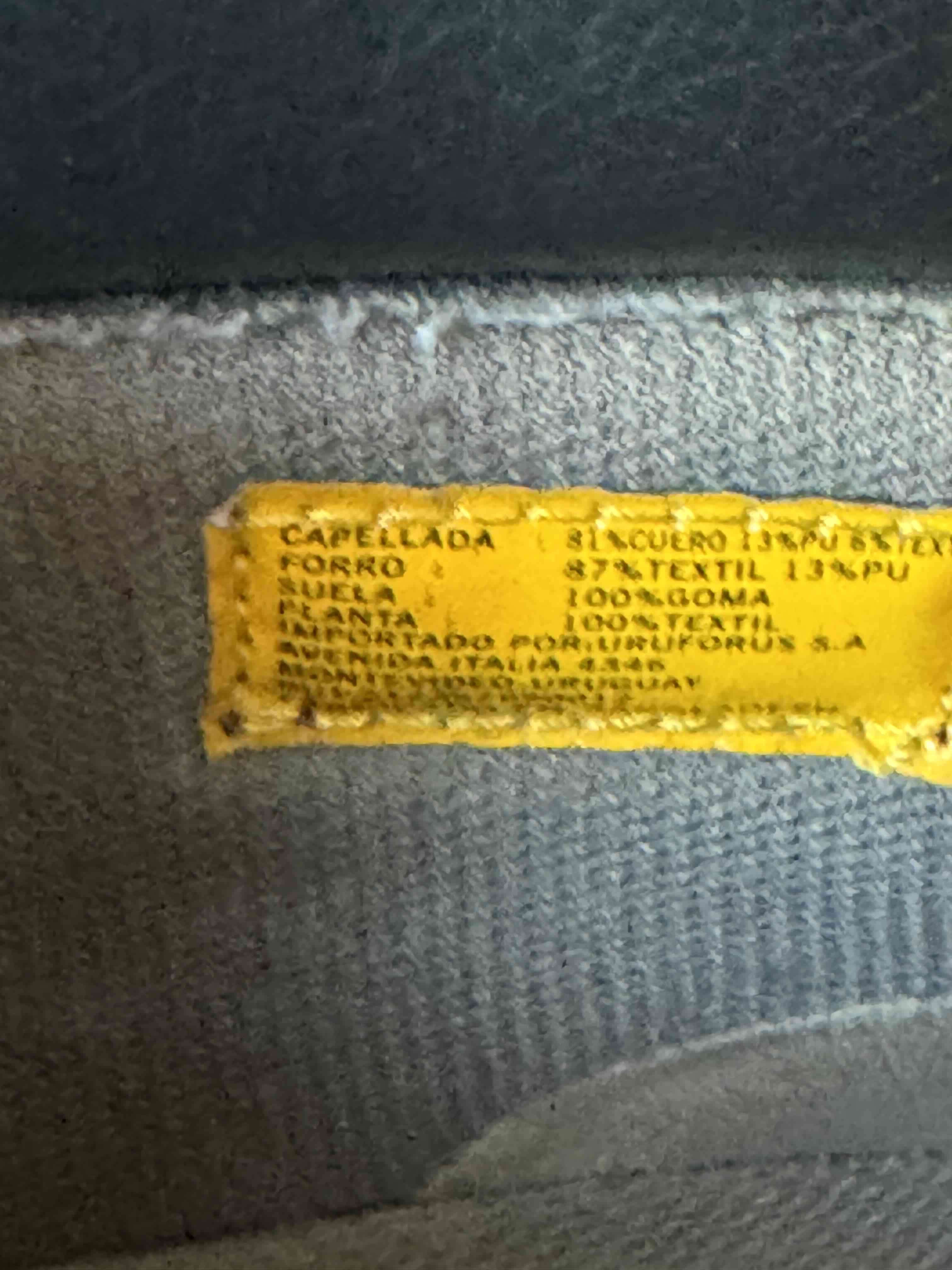 Botas Caterpillar amarillas - miniatura 4