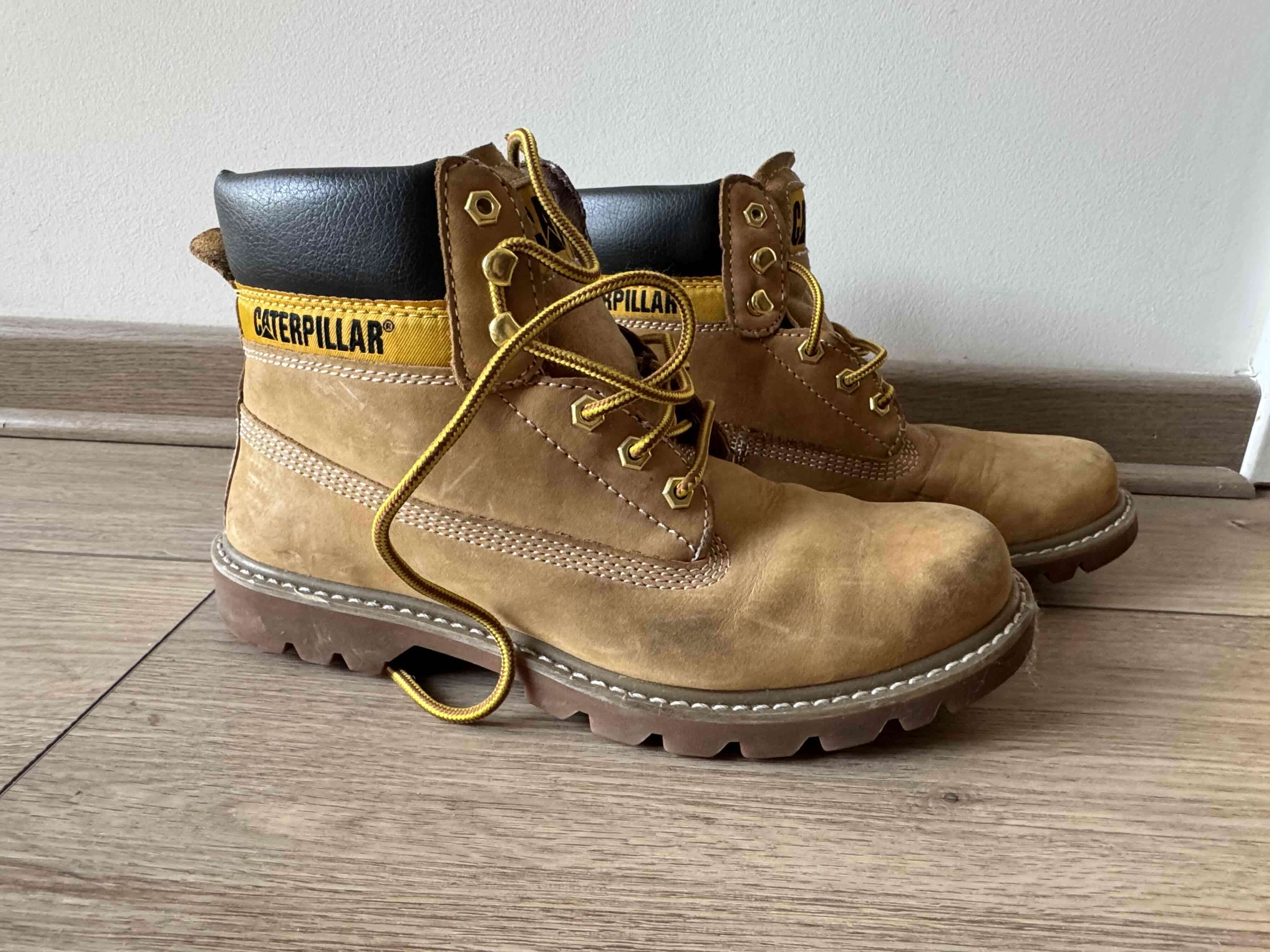 Botas Caterpillar amarillas - miniatura 5